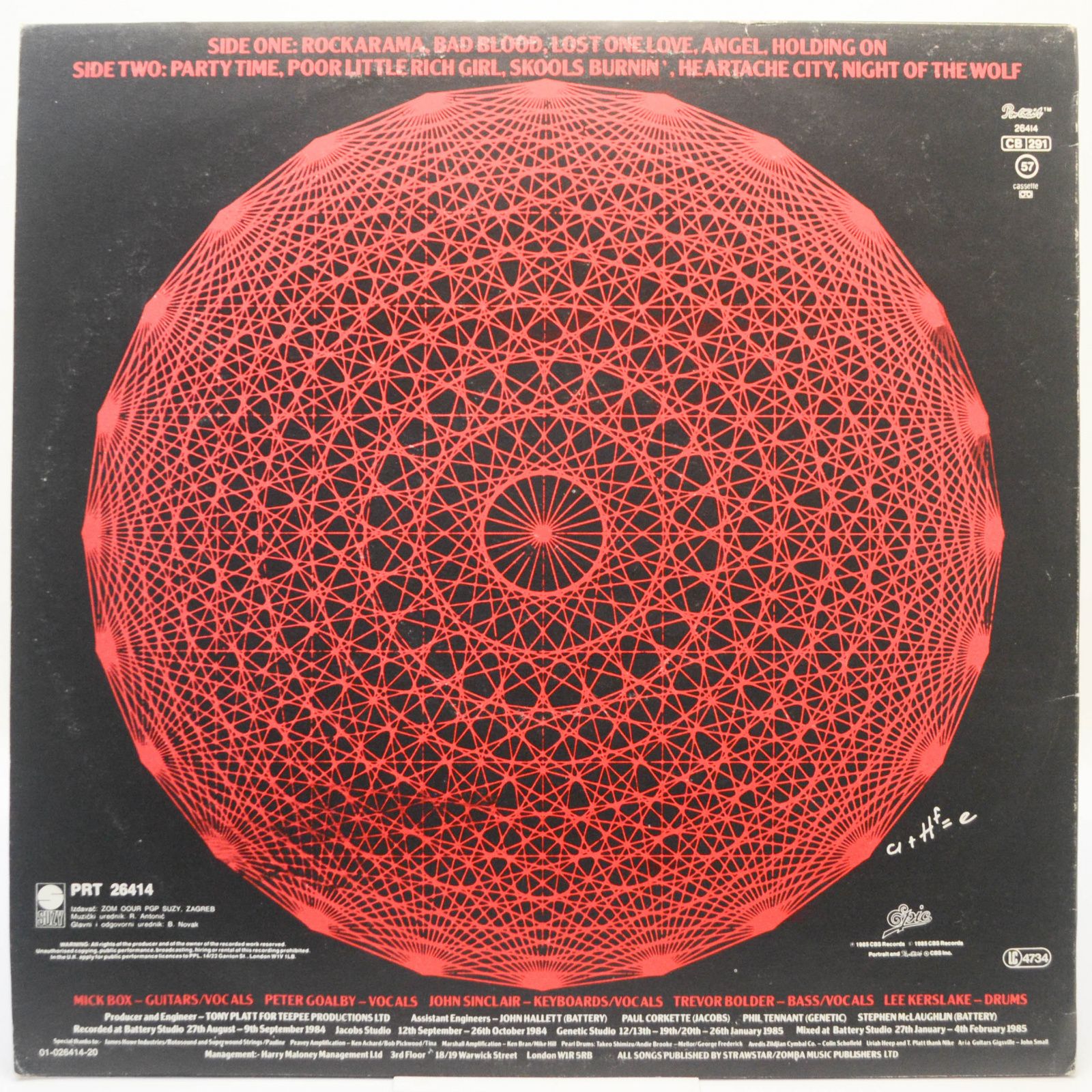 Uriah Heep — Equator, 1985