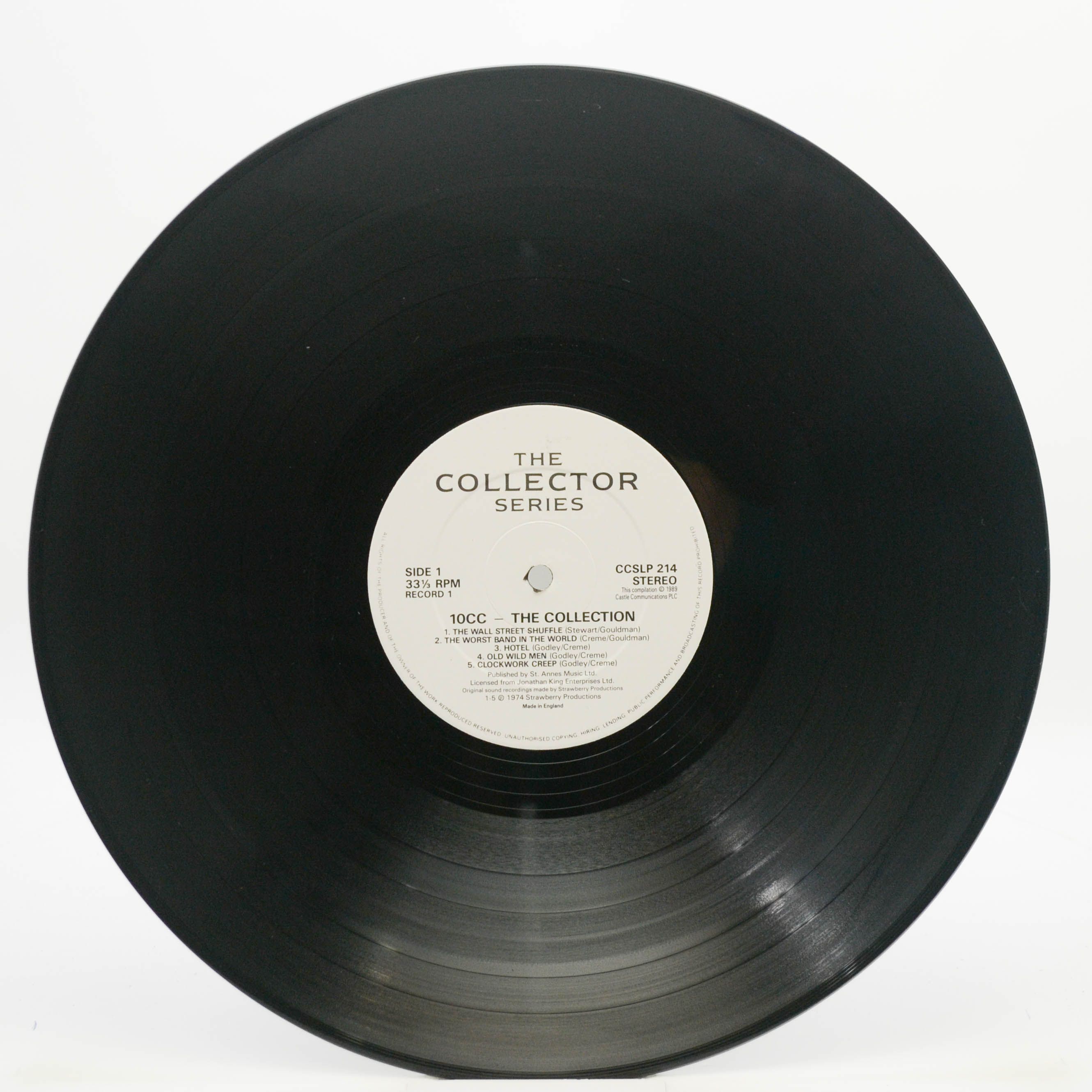 Виниловая пластинка 10 CC — The Collection (2LP, UK), 1989