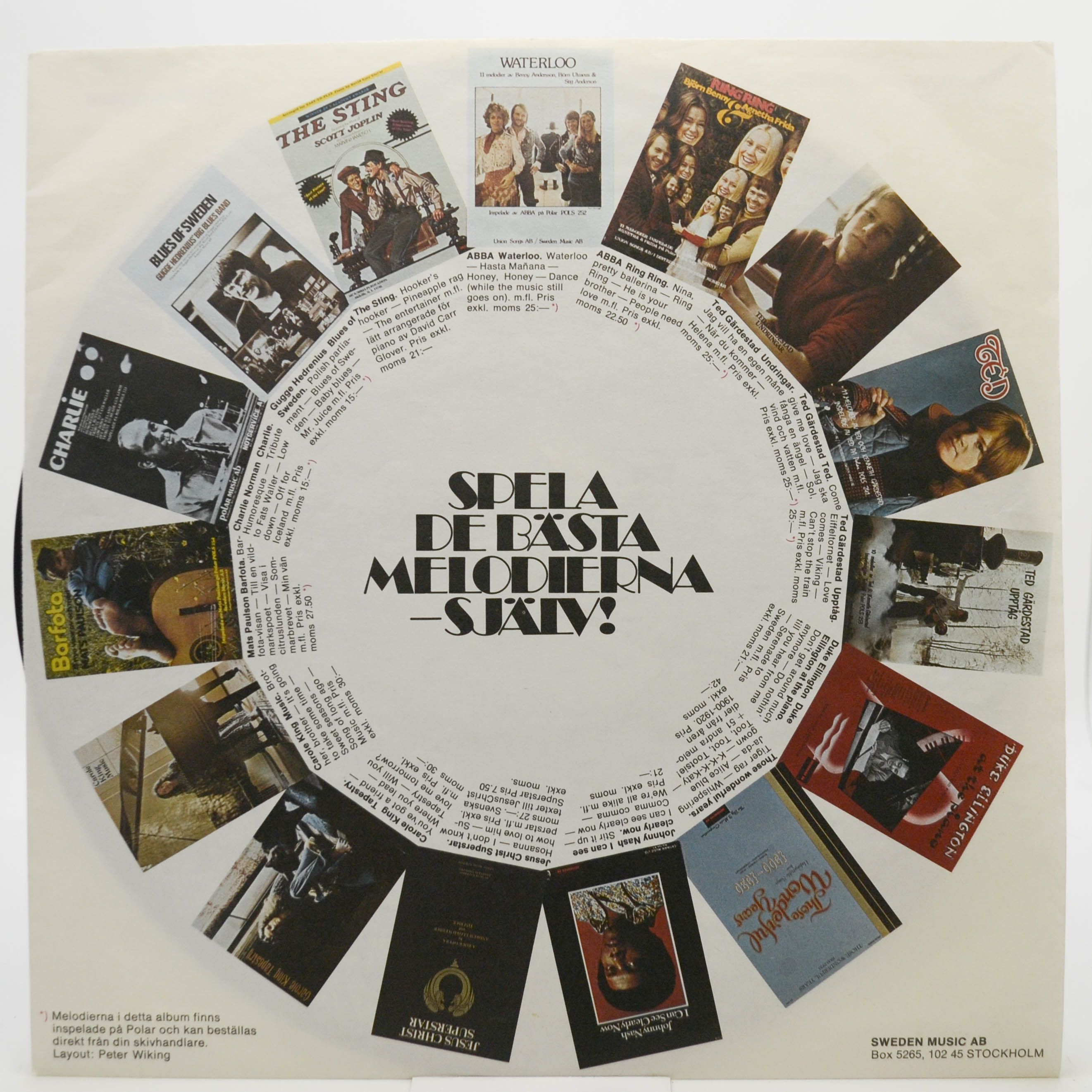 ABBA — ABBA (1-st, Sweden), 1975