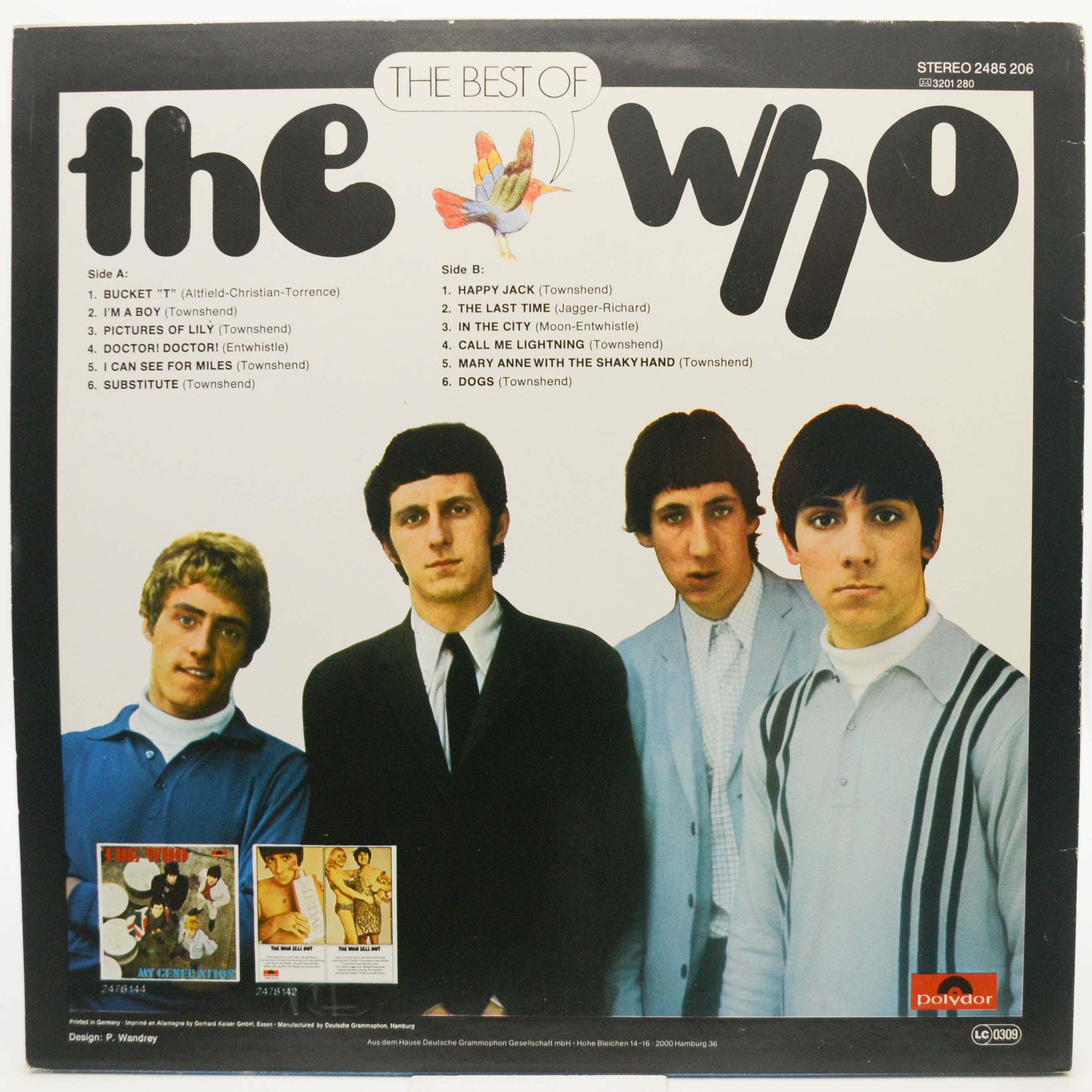 Who — The Best Of The Who, 1968