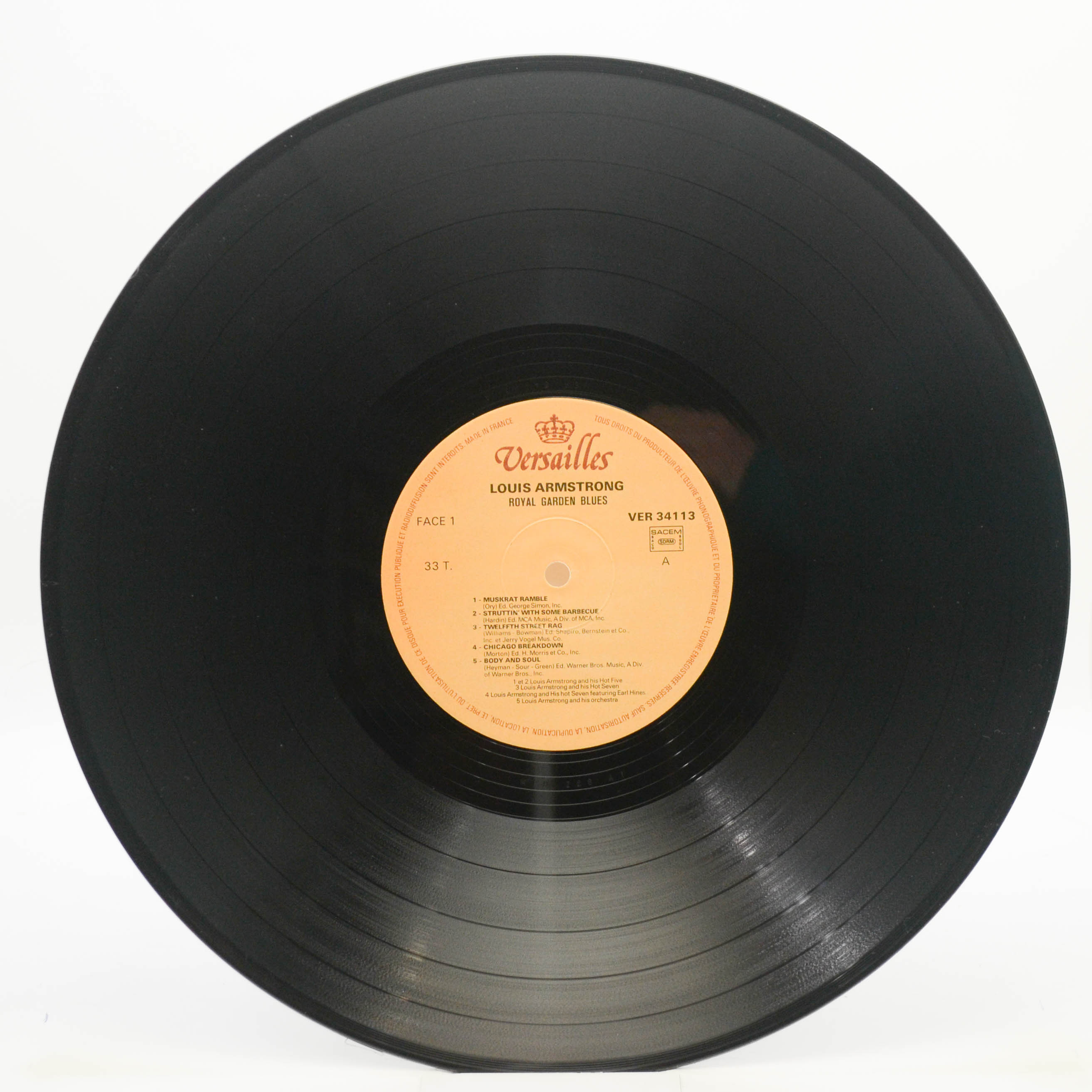 Louis Armstrong — Royal Garden Blues, 1977