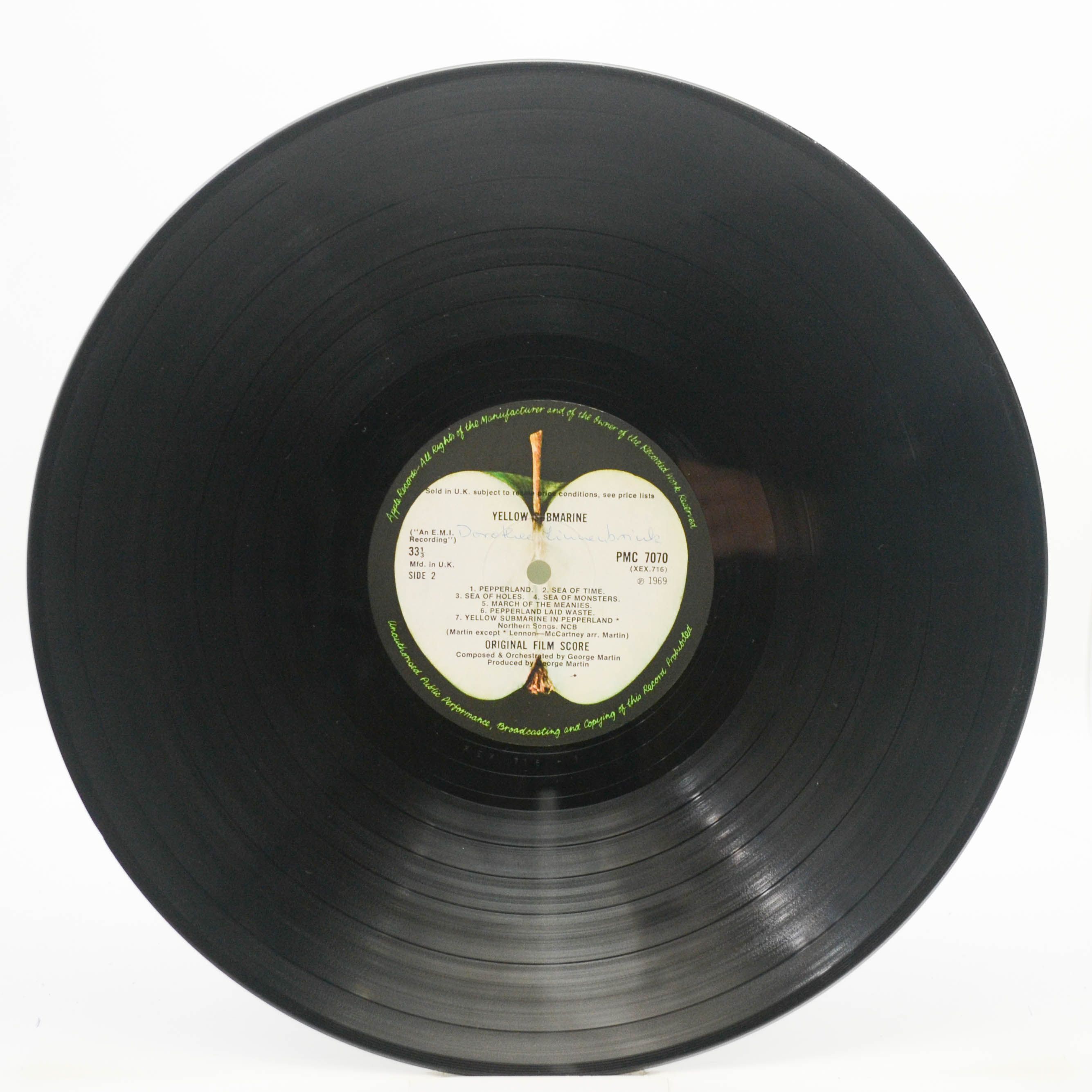 Beatles — Yellow Submarine (1-st, UK), 1969