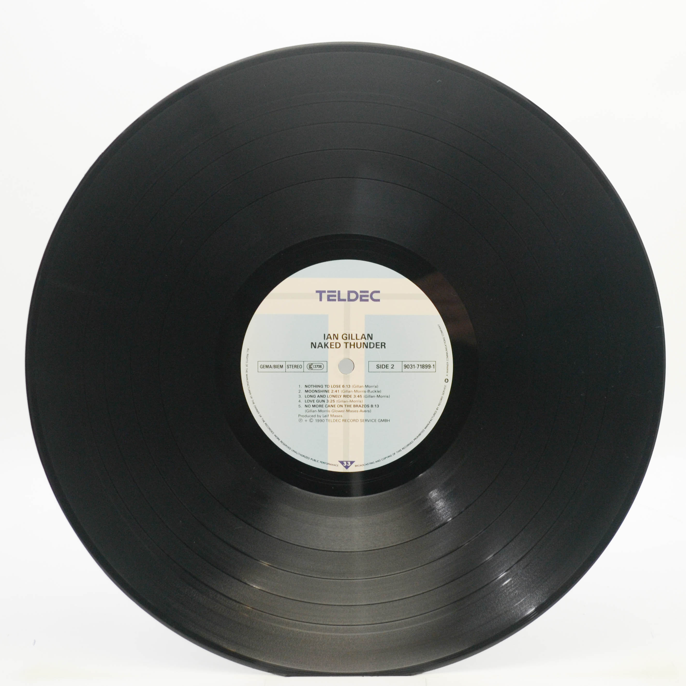 Ian Gillan — Naked Thunder, 1990