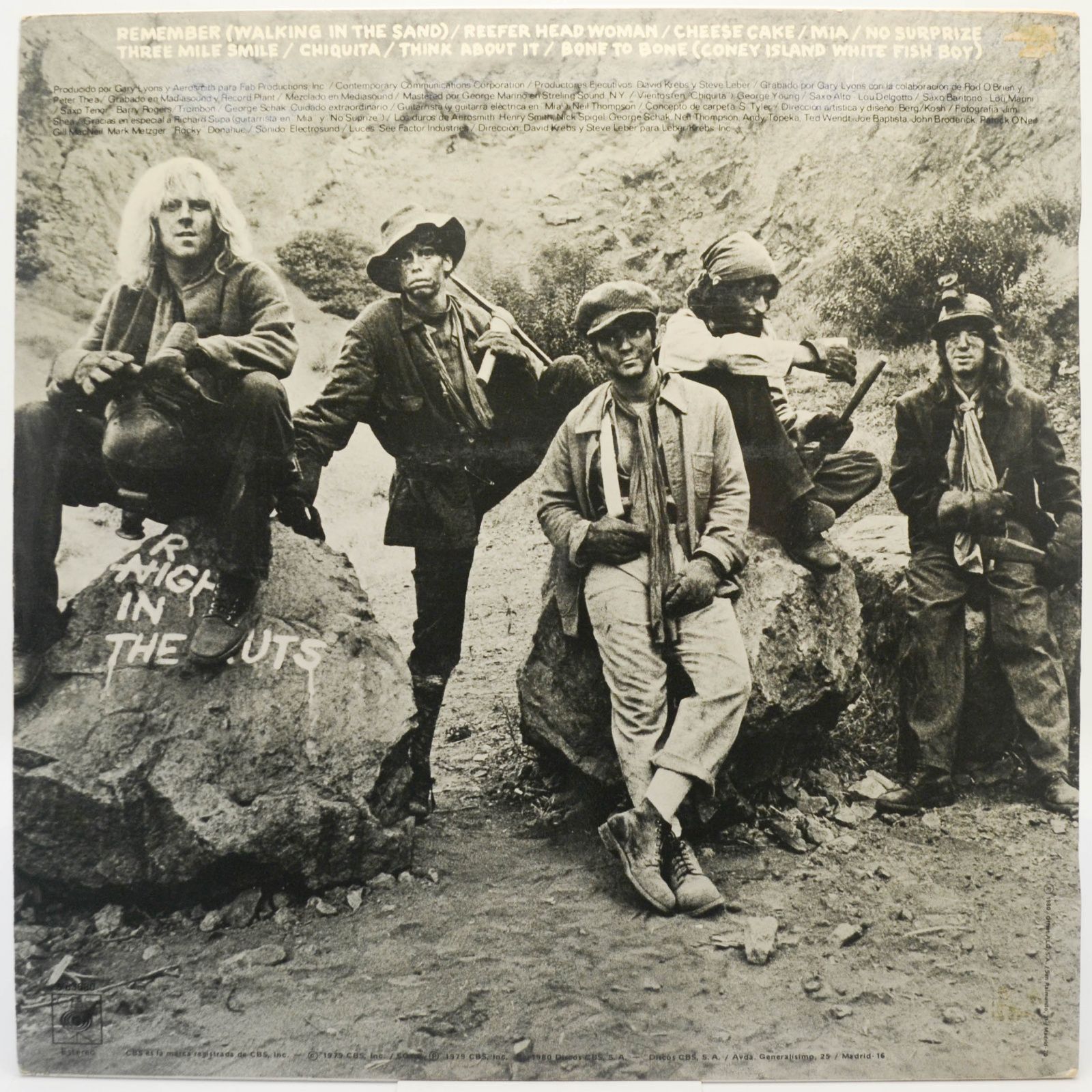 Aerosmith — Night In The Ruts, 1979