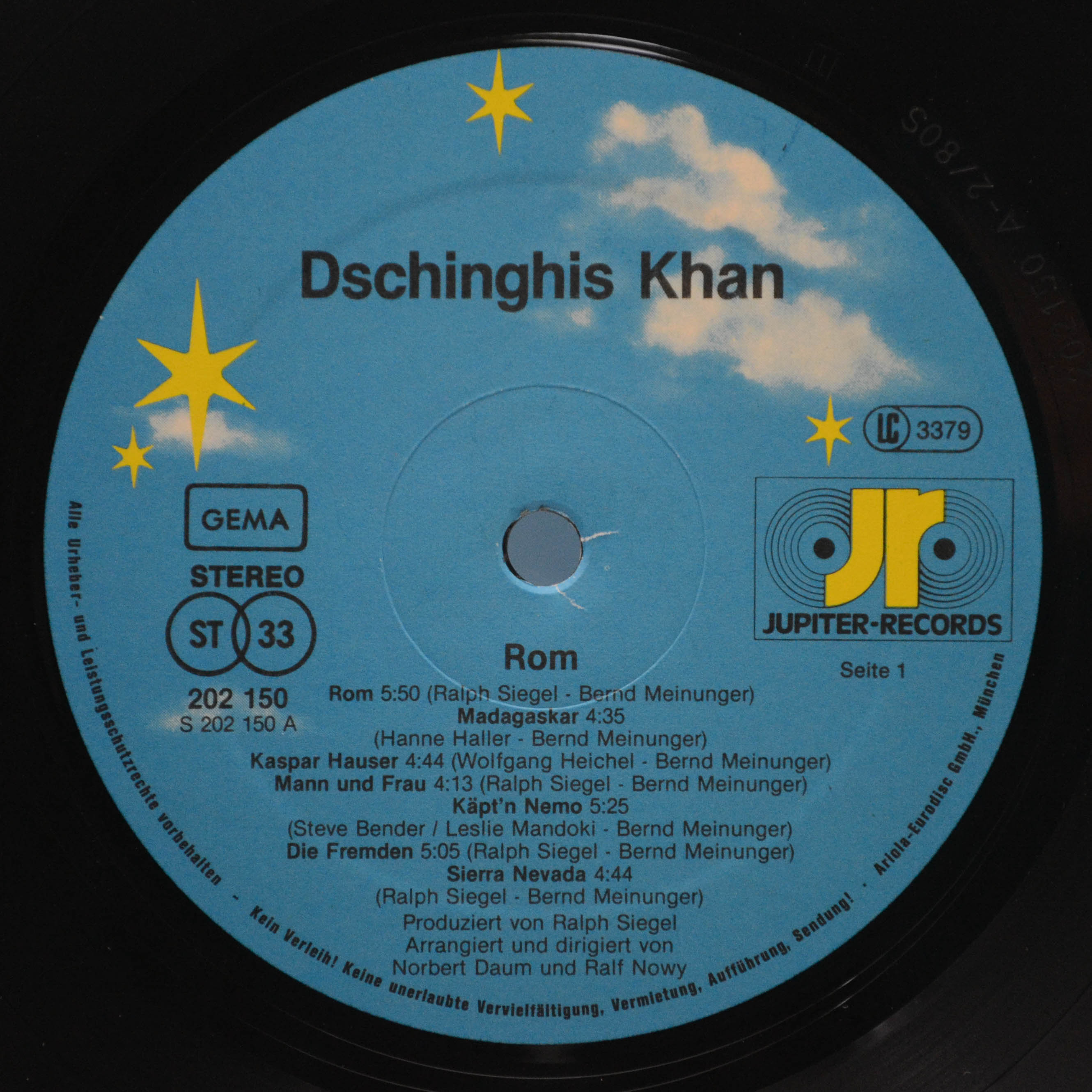 Dschinghis Khan — Rom, 1980