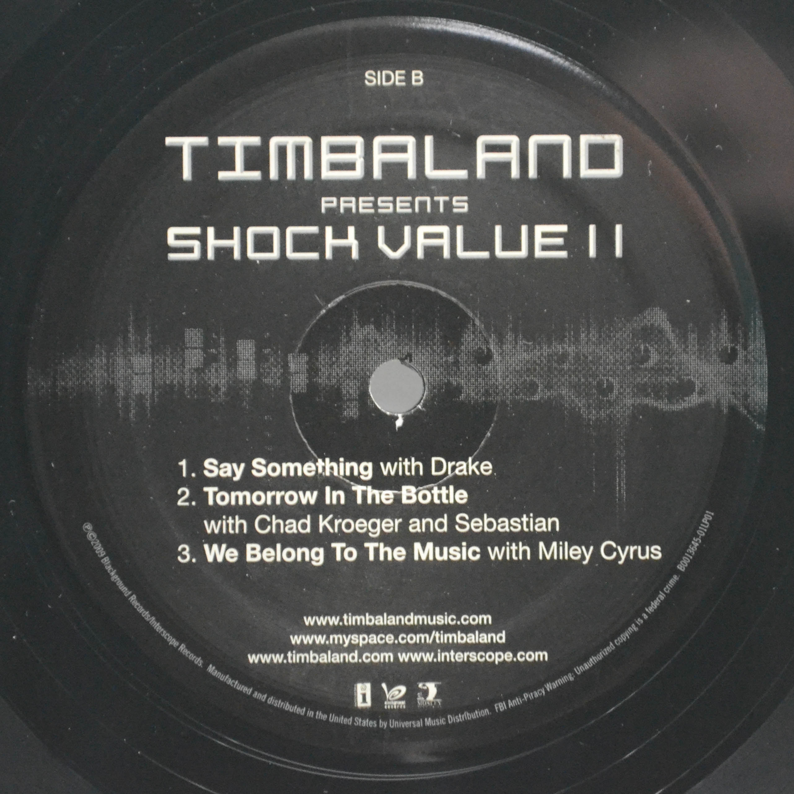 Виниловая пластинка Timbaland — Shock Value II (2LP, 1-st, USA), 2009