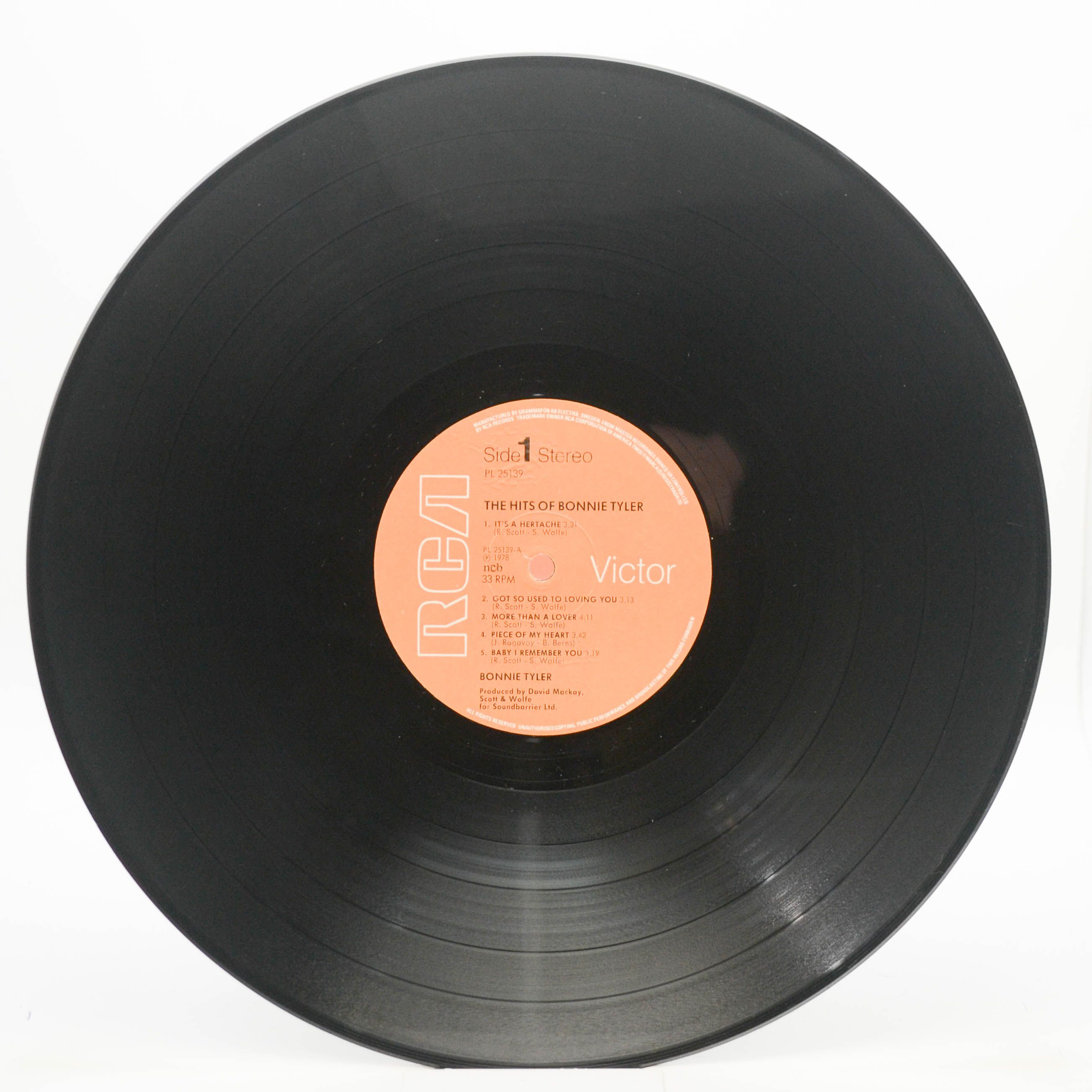 Виниловая пластинка Bonnie Tyler — The Hits Of Bonnie Tyler, 1978