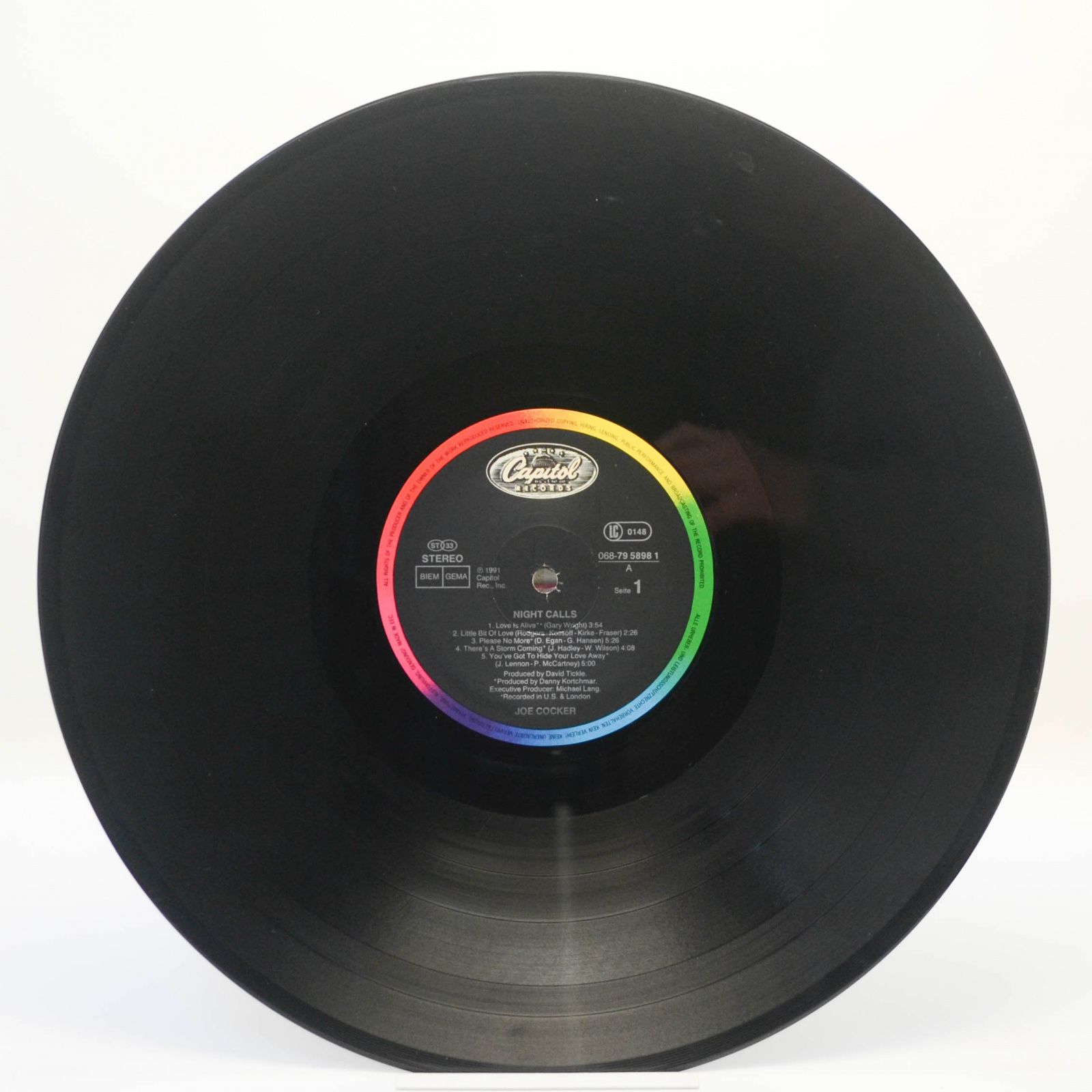 Joe Cocker — Night Calls, 1991