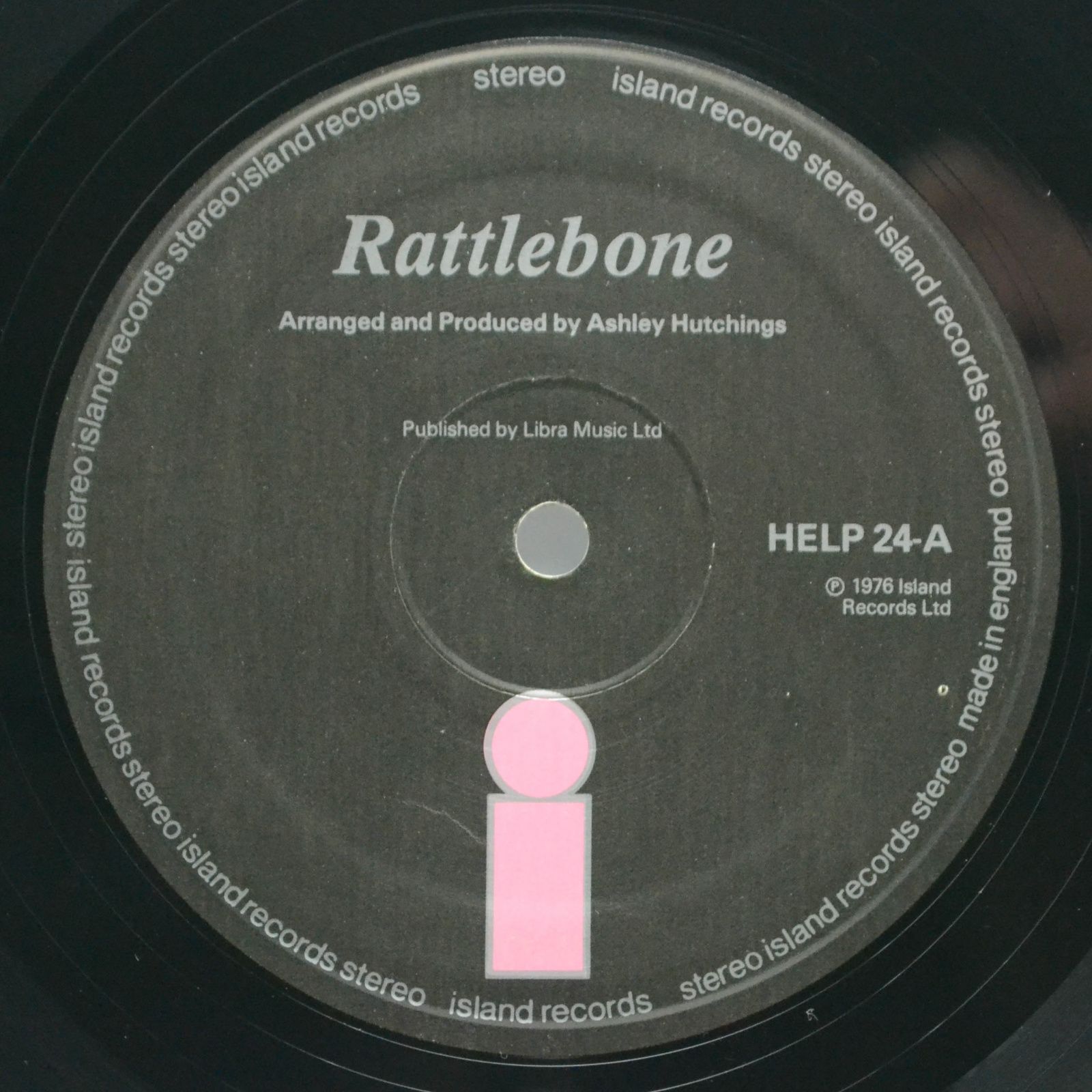 Виниловая пластинка Ashley Hutchings — Rattlebone & Ploughjack (1-st, UK), 1976