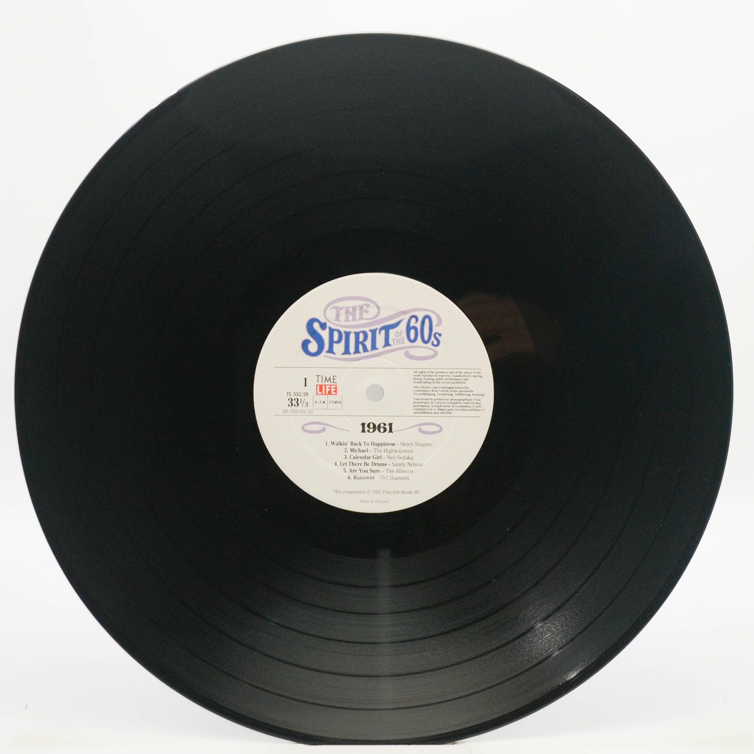 Various — The Spirit Of The 60s: 1961 (2LP), 1992