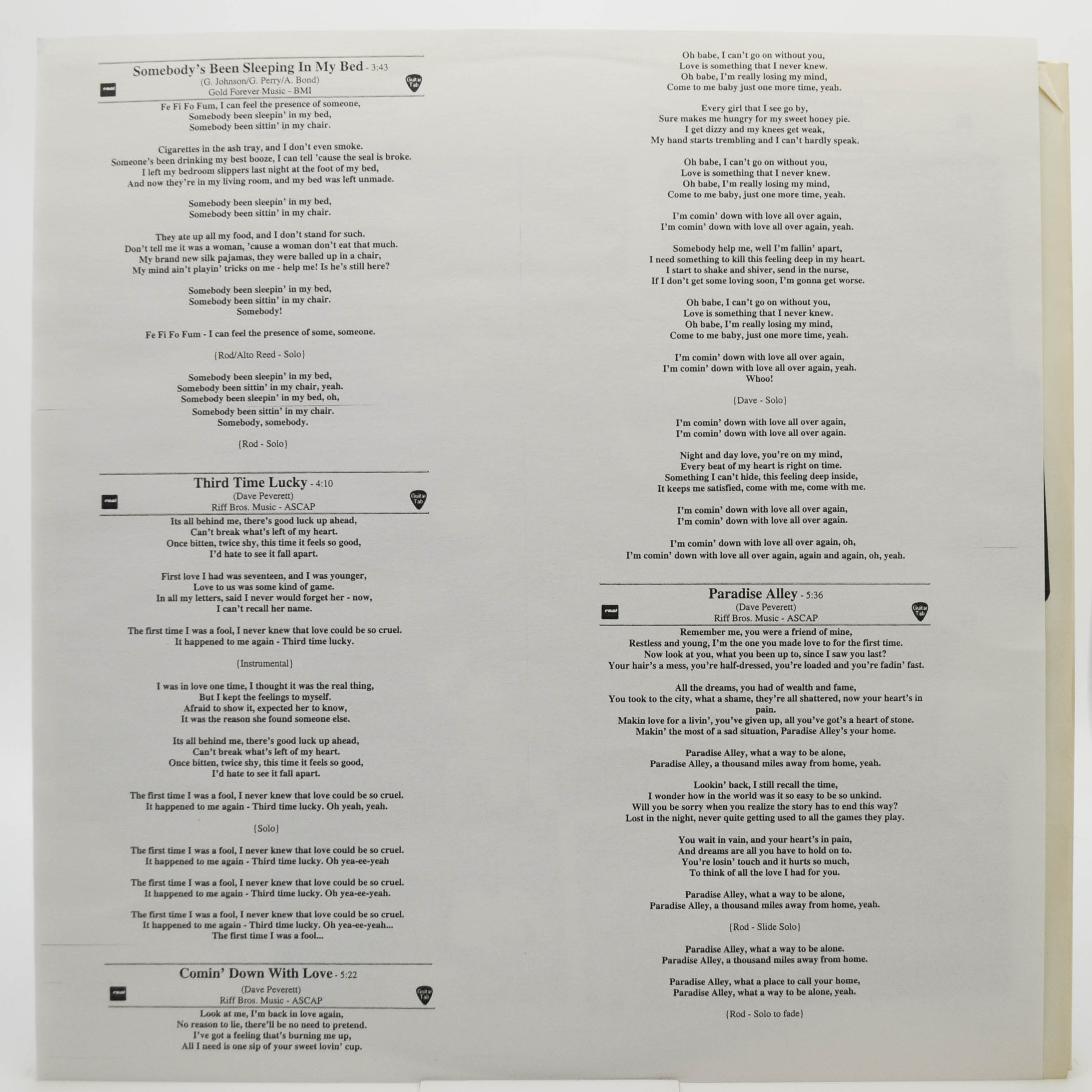 Foghat — Boogie Motel (USA), 1979