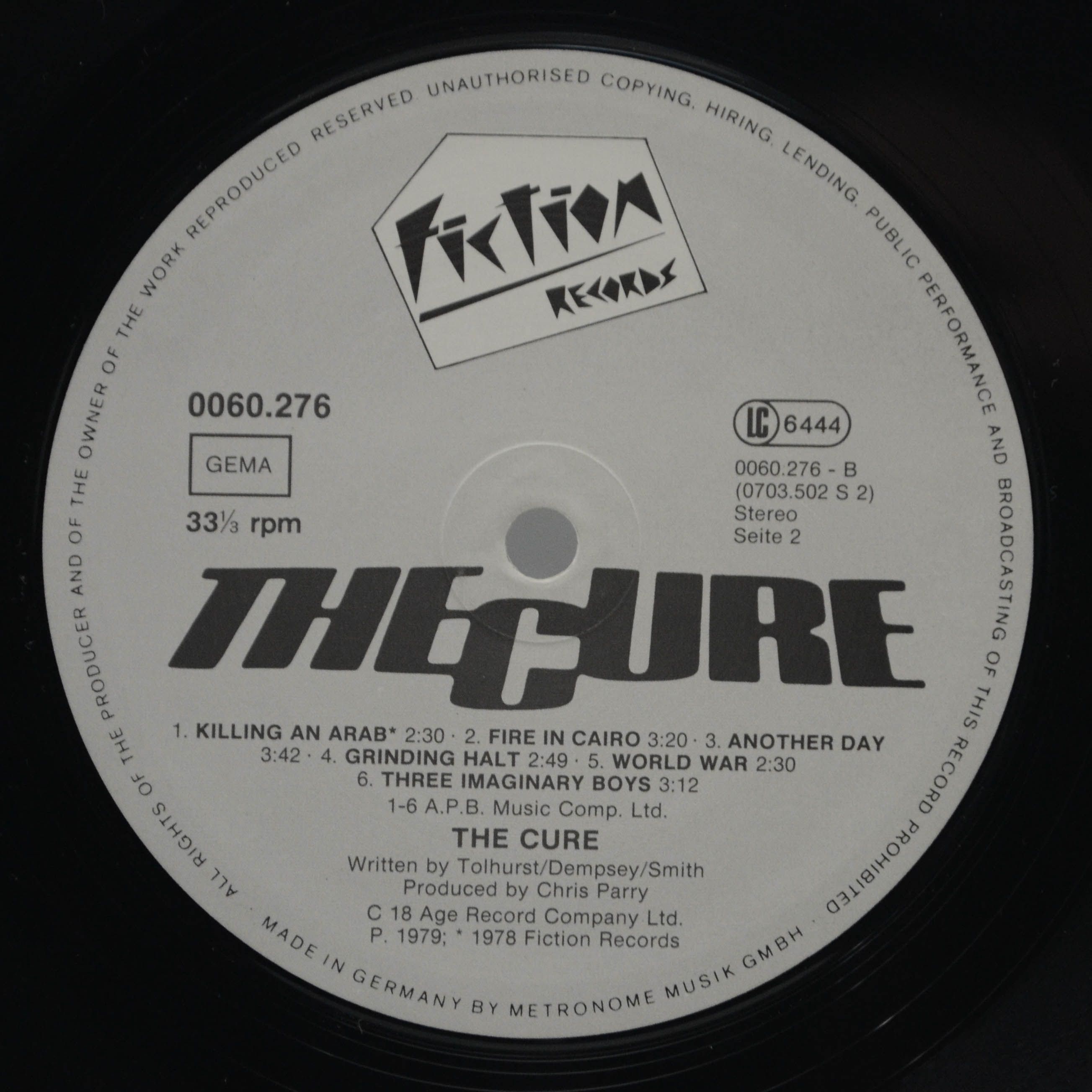 Cure — Boys Don't Cry, 1980