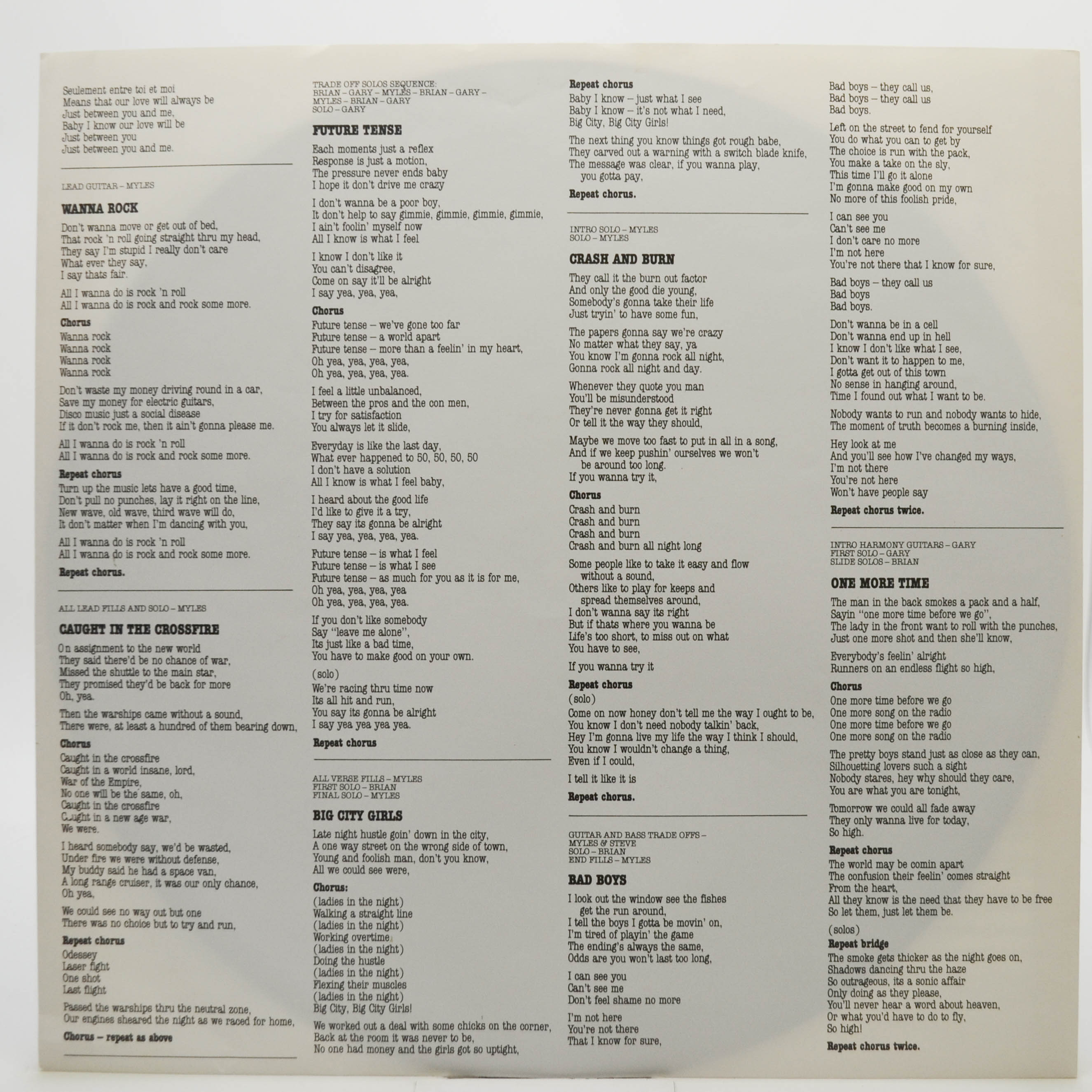 April Wine — The Nature Of The Beast, 1981