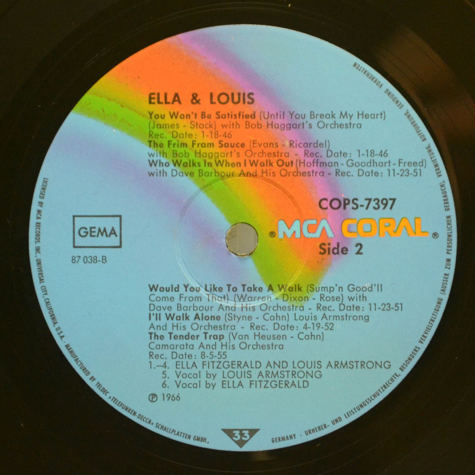 Ella & Louis — Ella & Louis, 1961