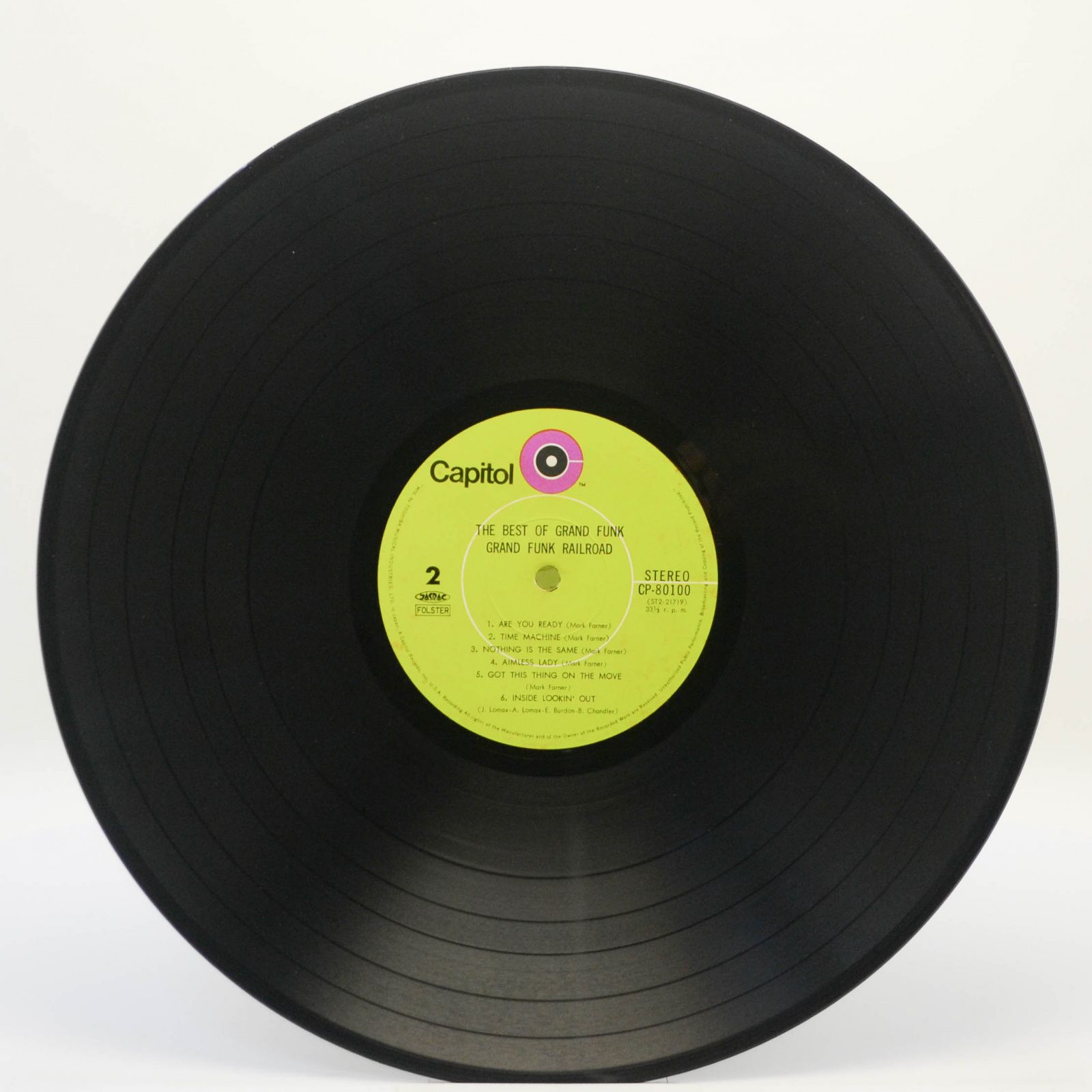 Виниловая пластинка Grand Funk — The Best Of Grand Funk, 1970