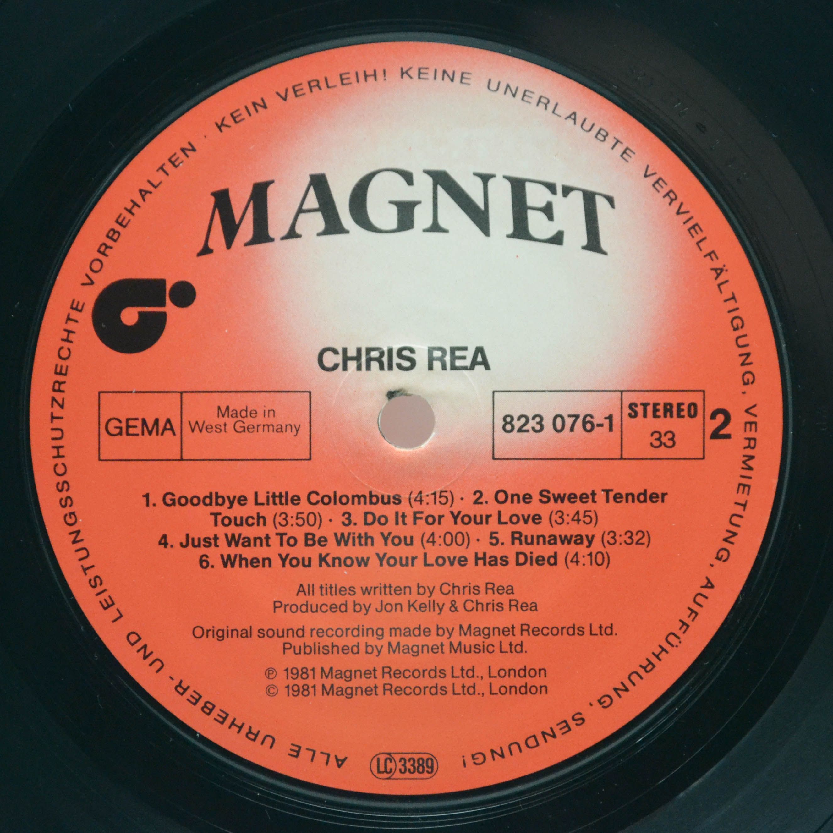 Chris Rea — Chris Rea, 1981