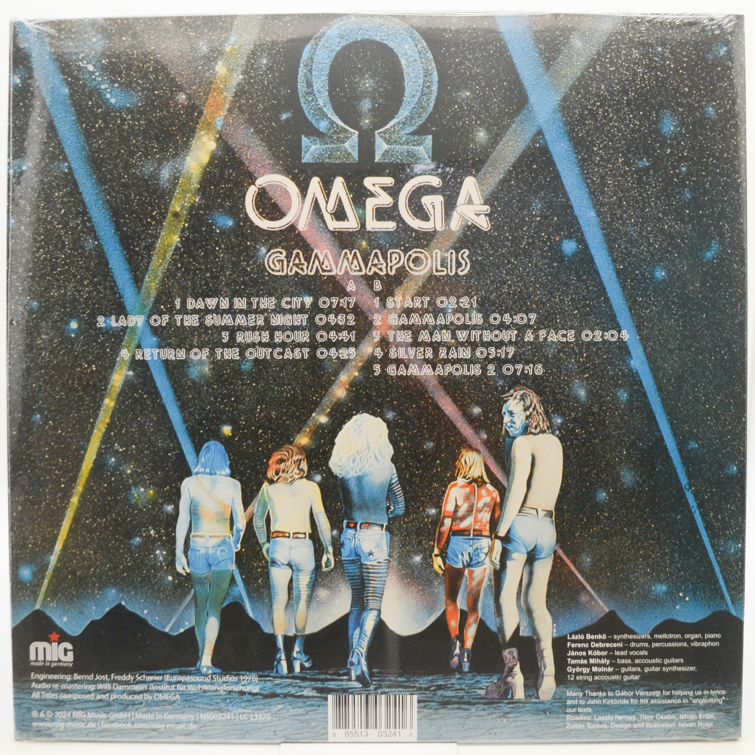 Виниловая пластинка Omega — Gammapolis, 1978