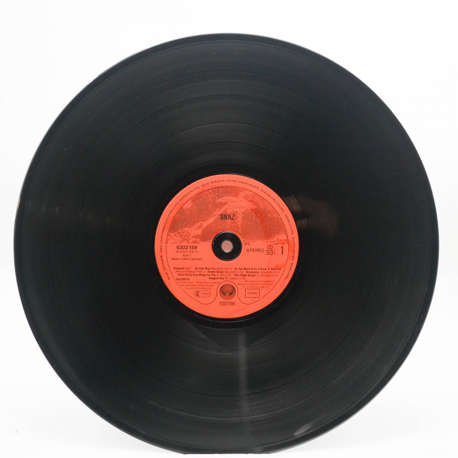 Nazareth — 'Snaz (2LP), 1981