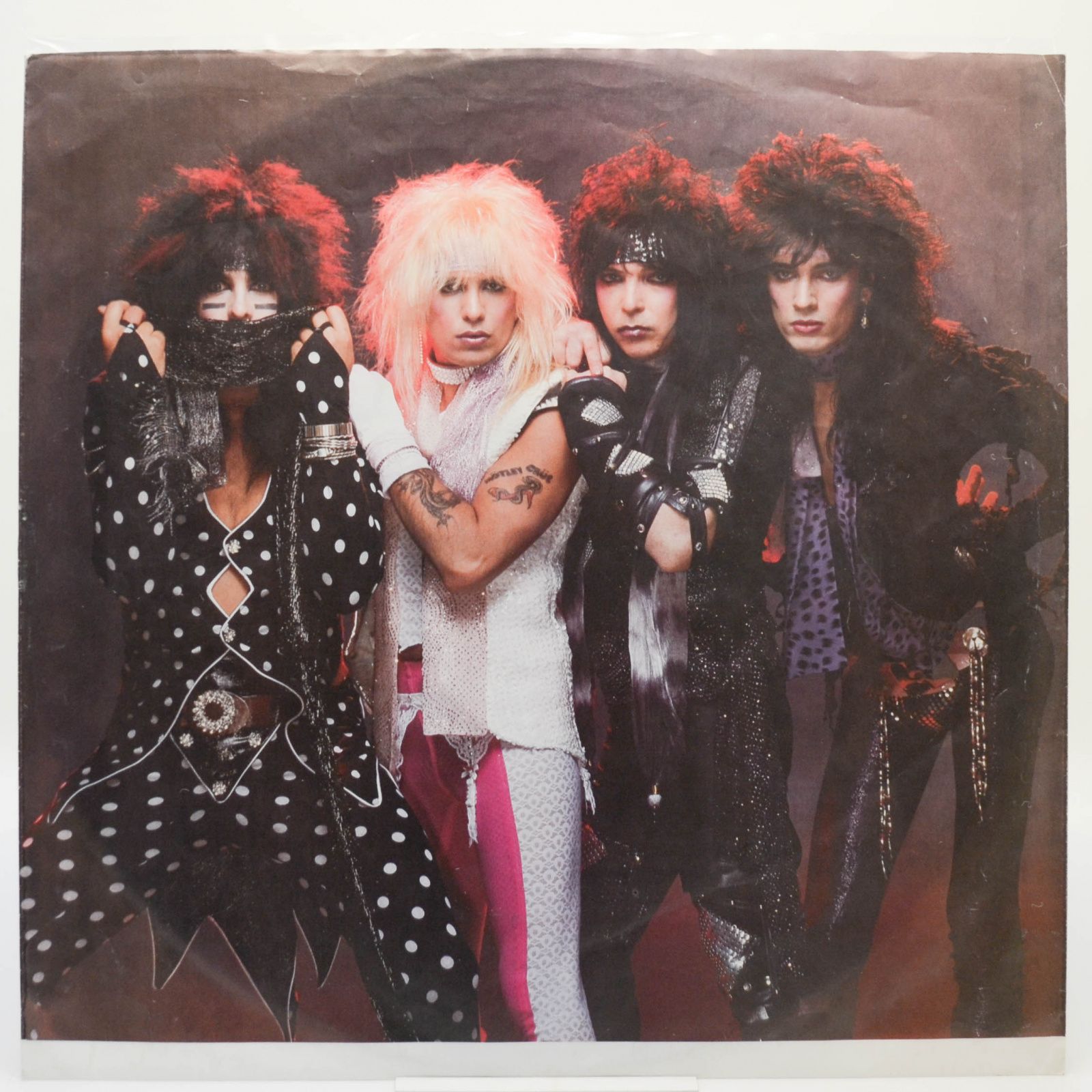Виниловая пластинка Mötley Crüe — Theatre Of Pain, 1985