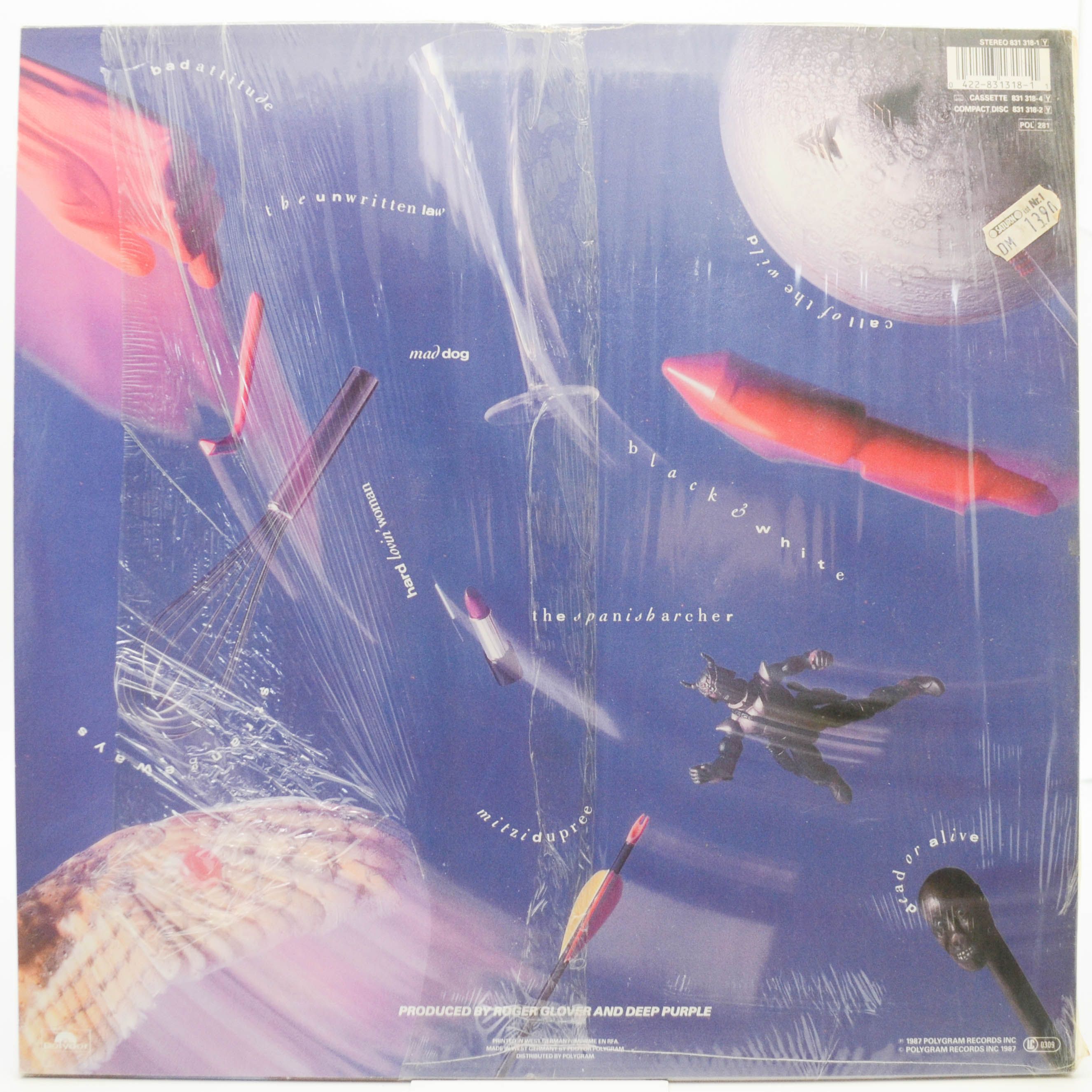 Deep Purple — The House Of Blue Light, 1987