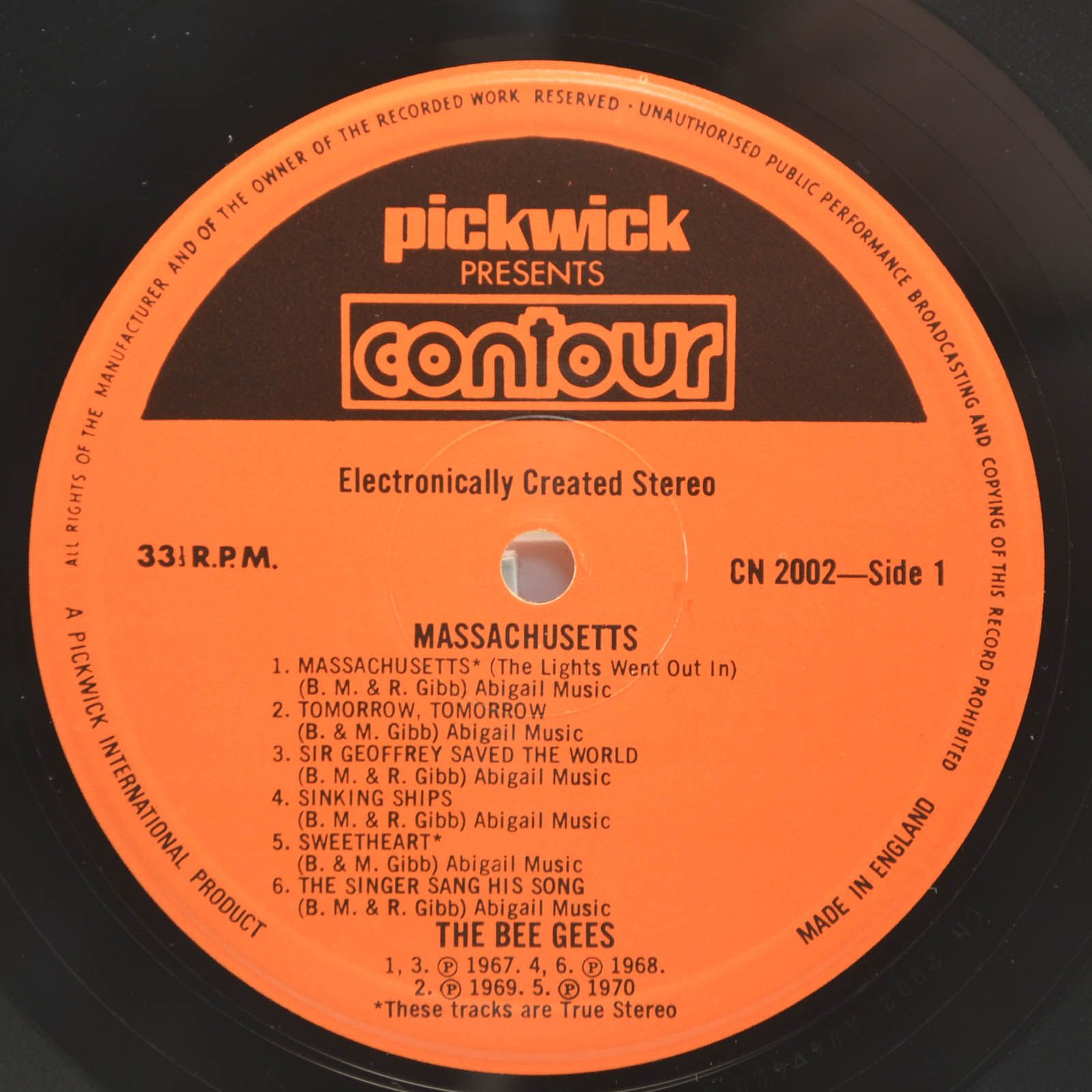 Bee Gees — Massachusetts (UK), 1973