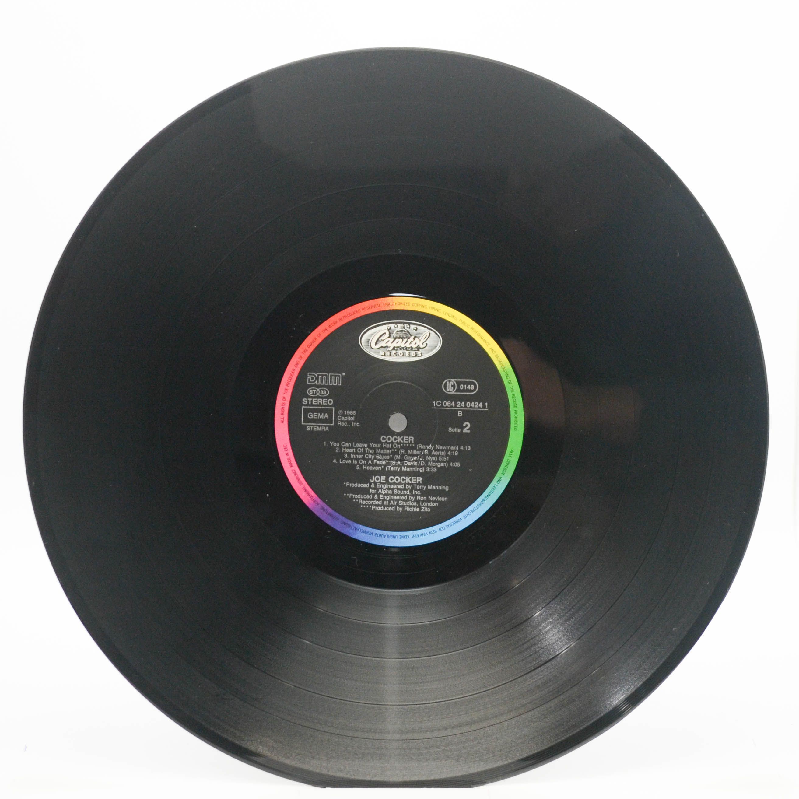 Joe Cocker — Cocker, 1986