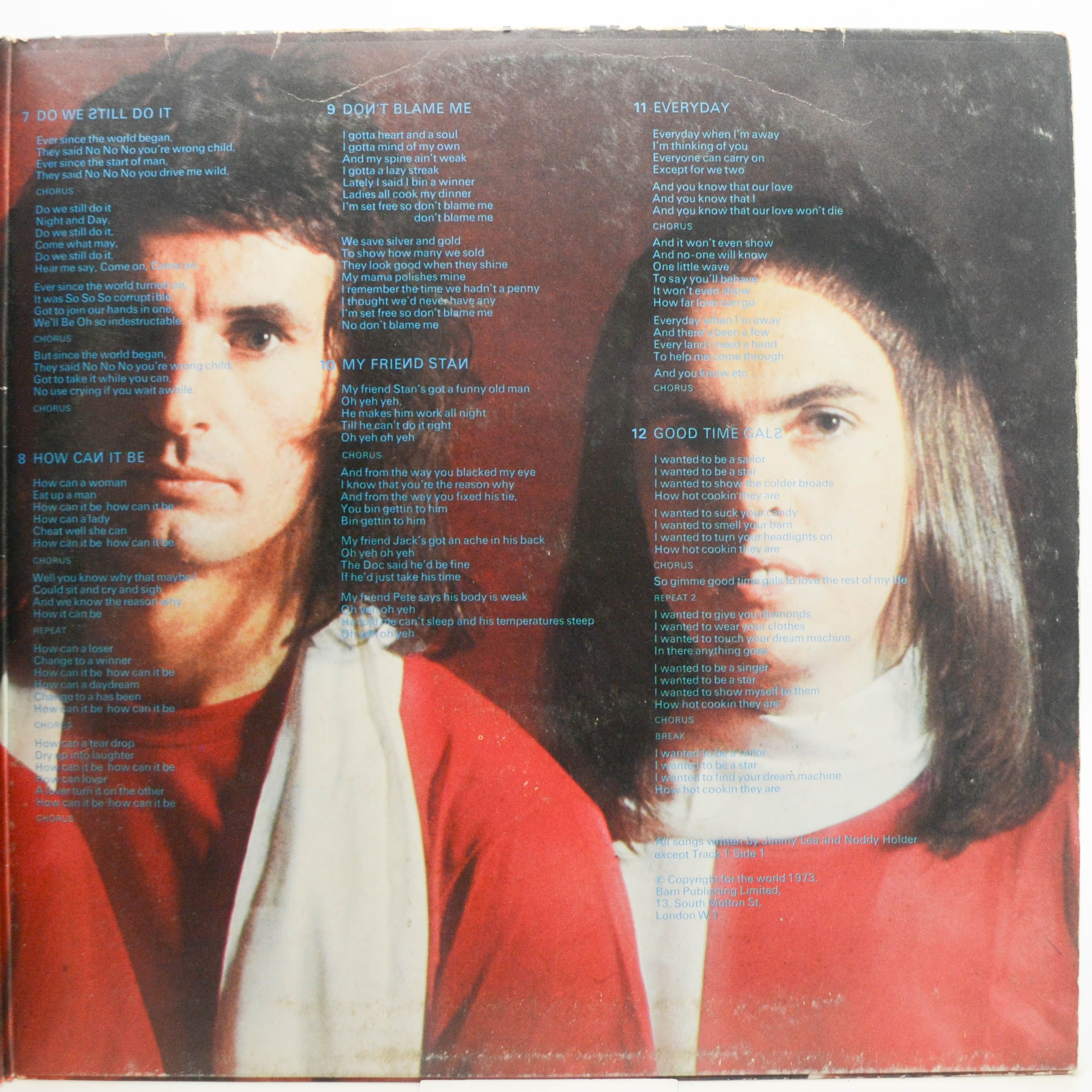 Slade — Old New Borrowed And Blue, 1974