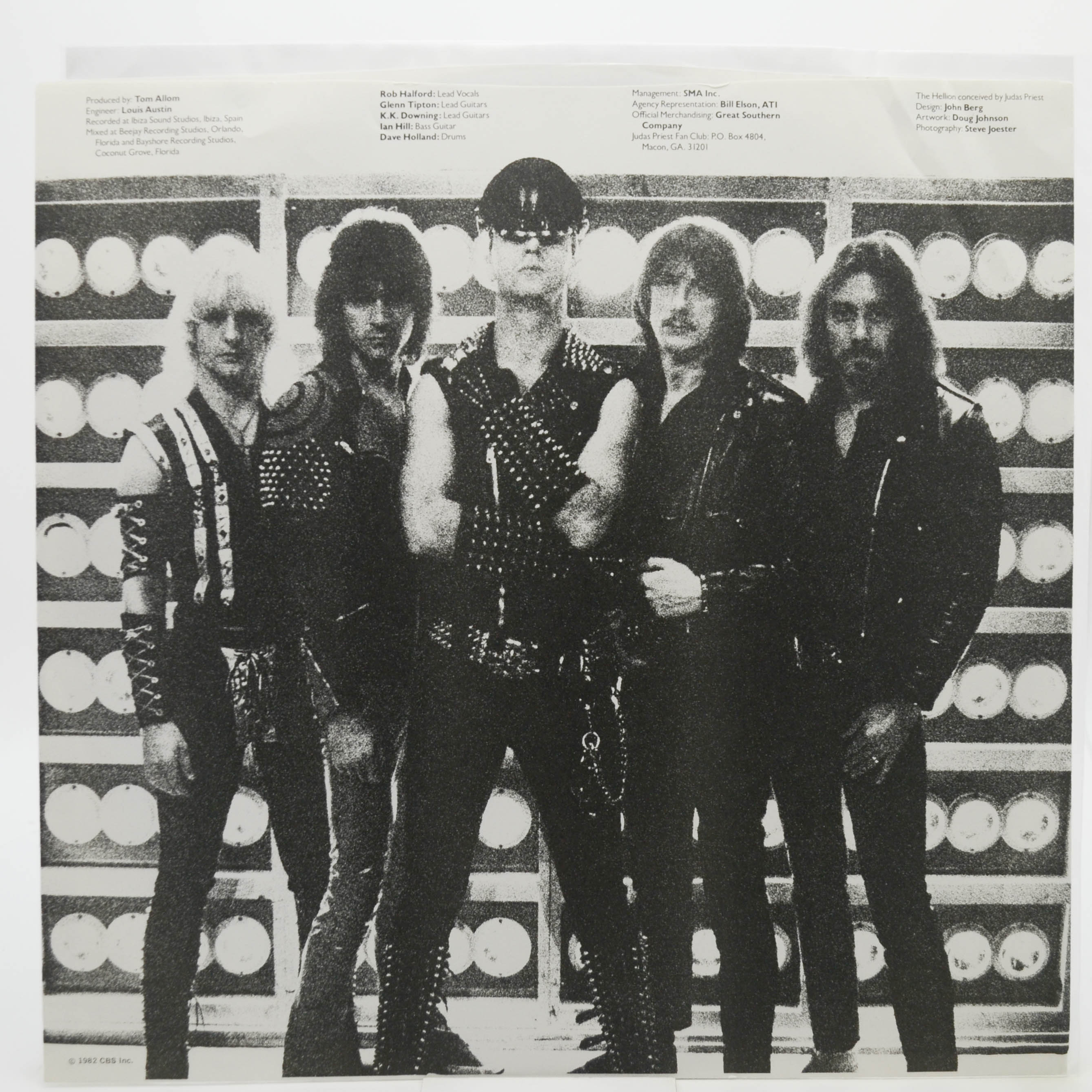 Виниловая пластинка Judas Priest — Screaming For Vengeance (USA), 1982