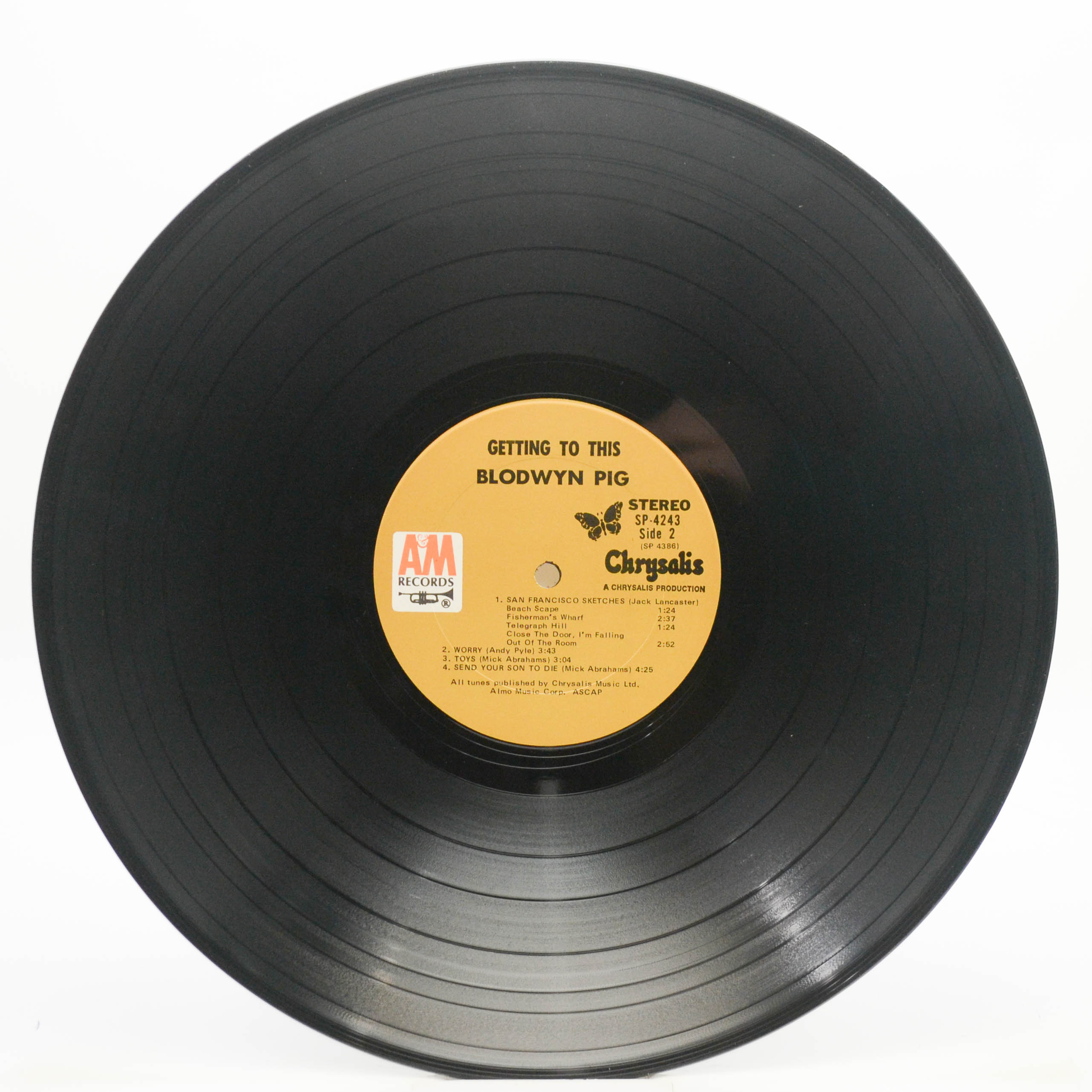 Виниловая пластинка Blodwyn Pig — Getting To This (USA), 1970