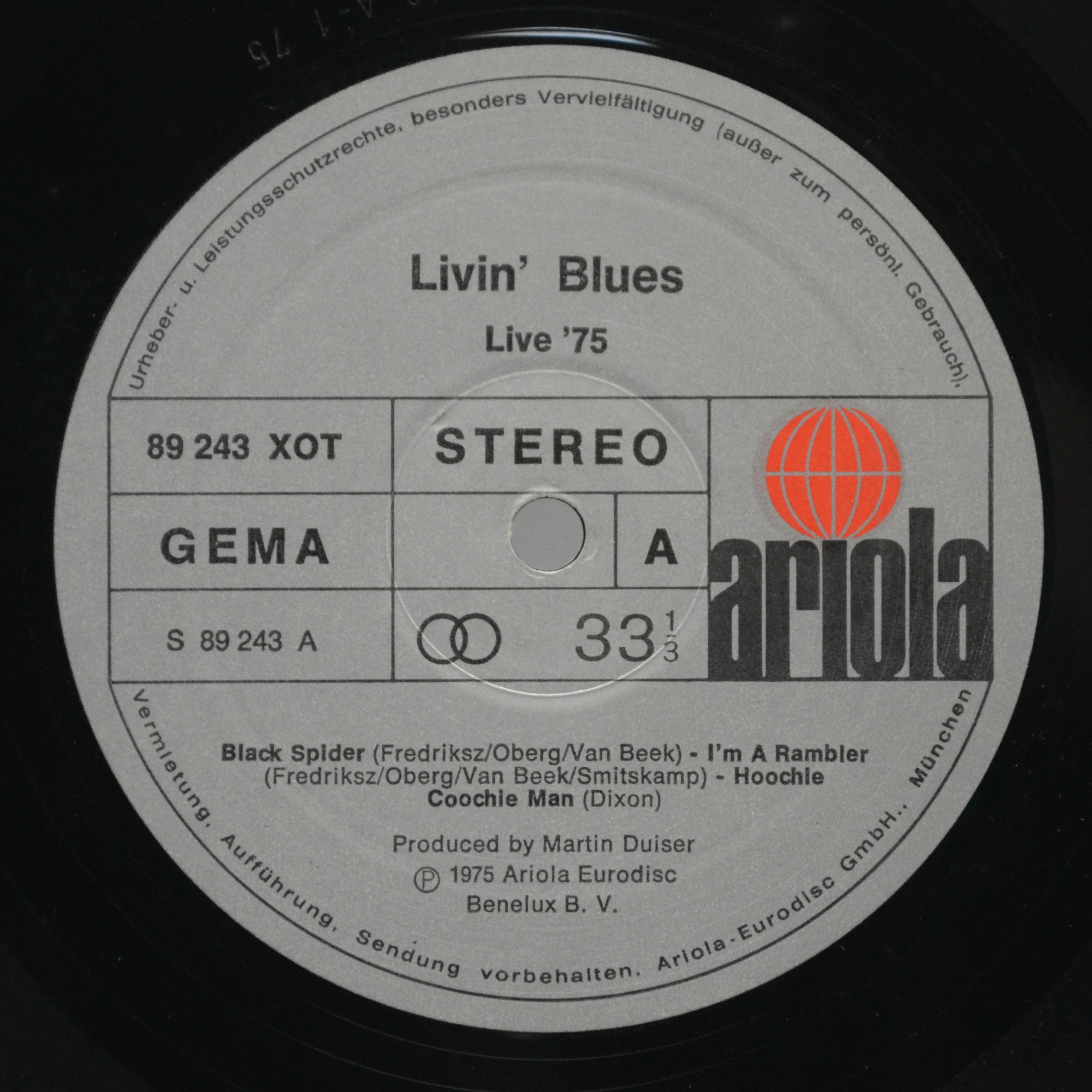 Livin' Blues — Live '75, 1975
