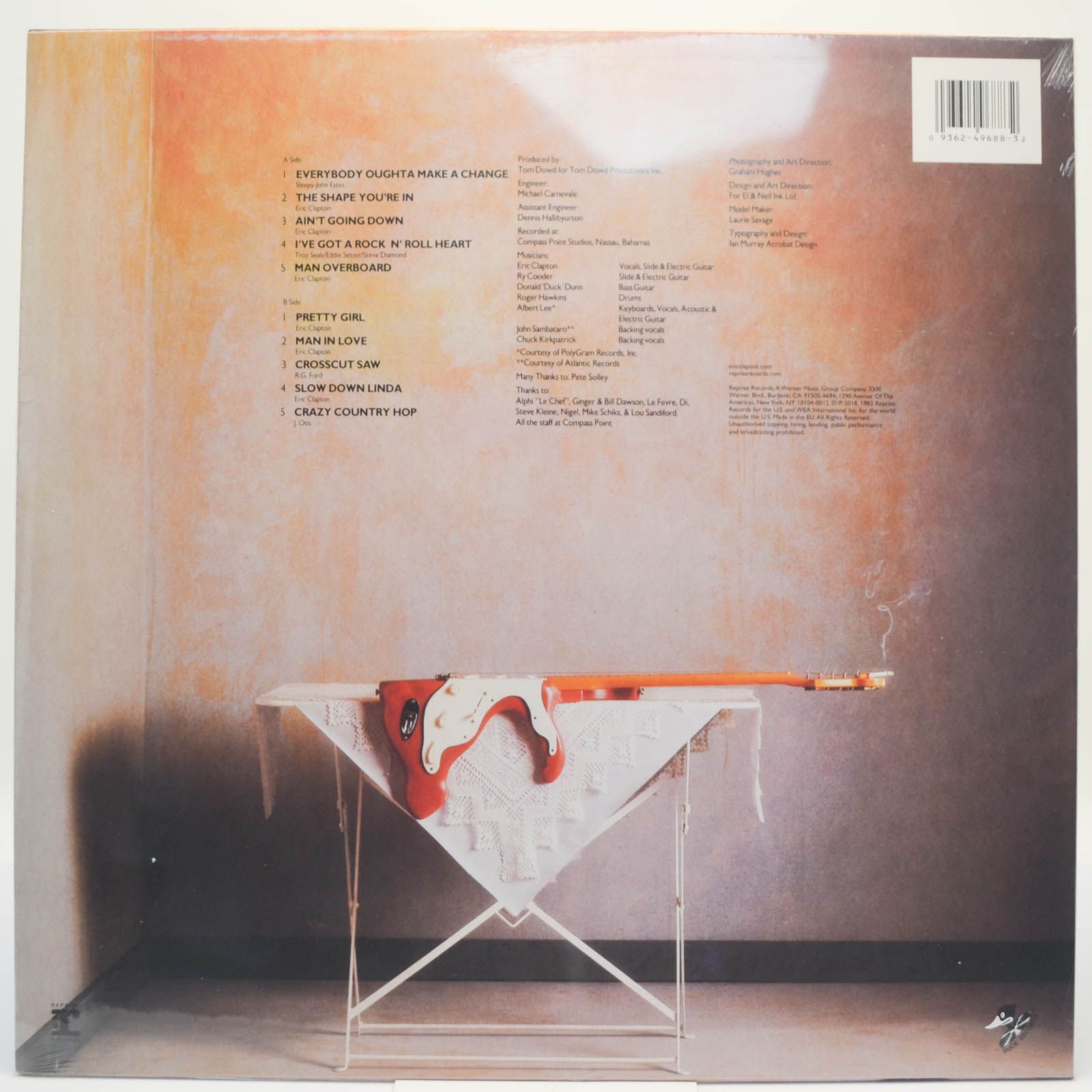 Eric Clapton — Money And Cigarettes, 1983