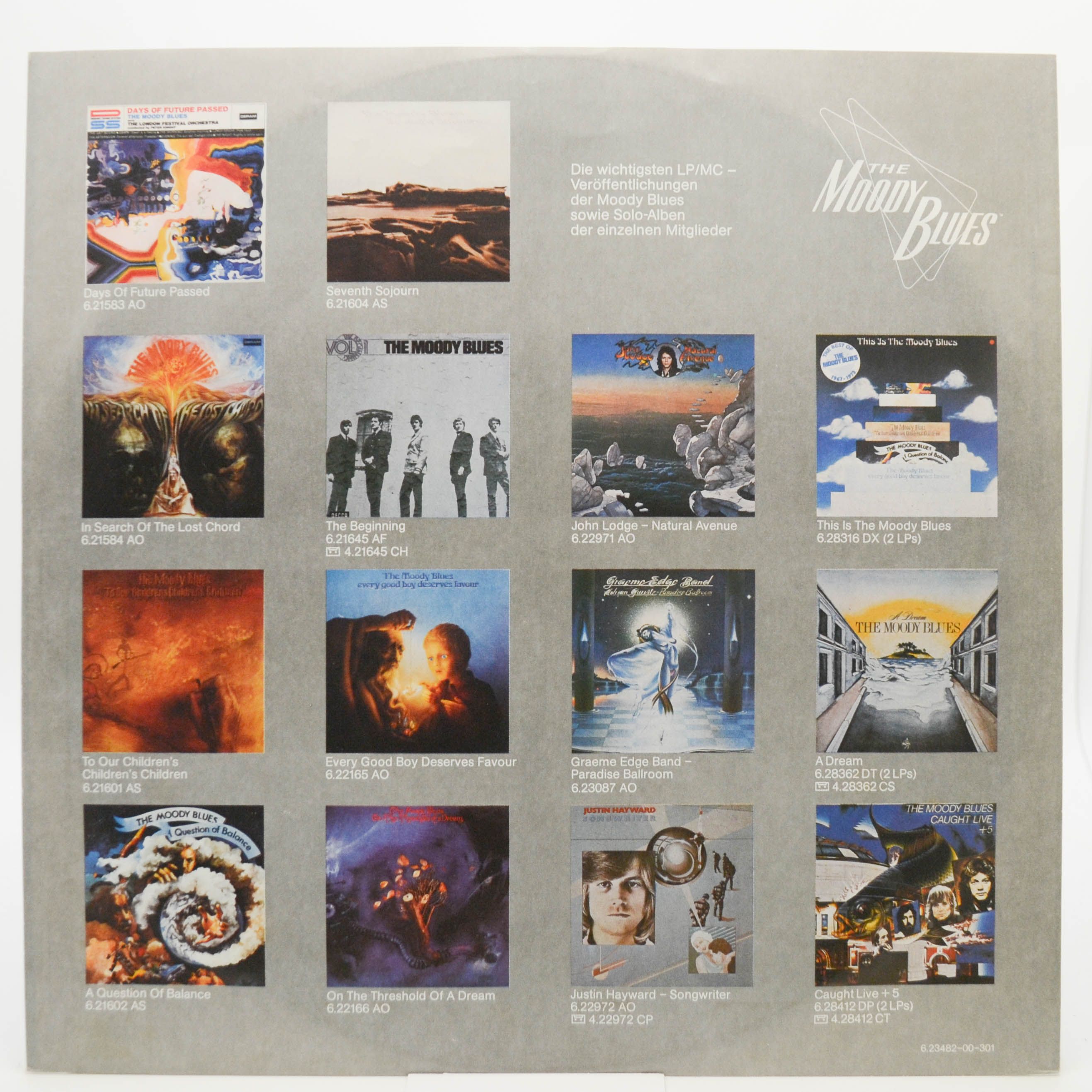 Виниловая пластинка Moody Blues — Octave, 1978