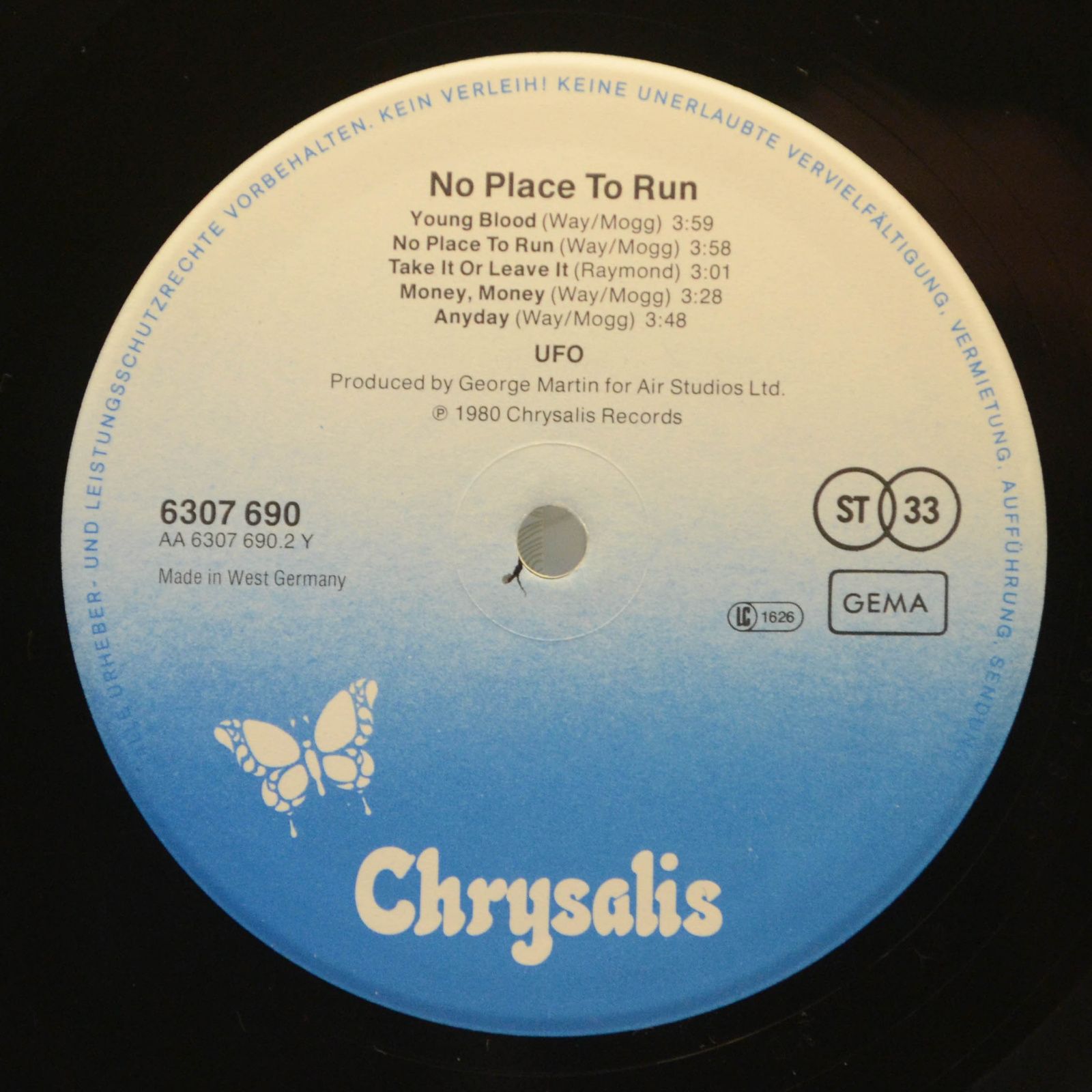 UFO — No Place To Run, 1980