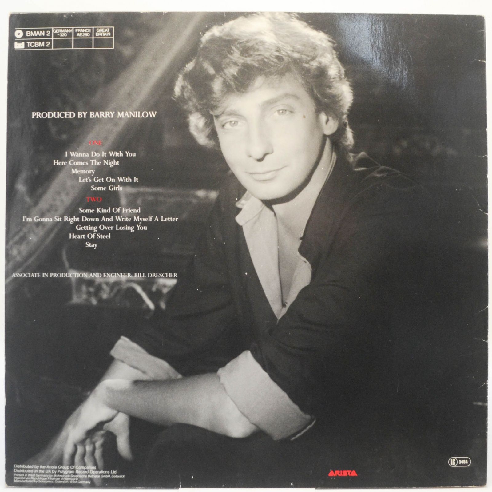 Виниловая пластинка Barry Manilow — I Wanna Do It With You, 1982