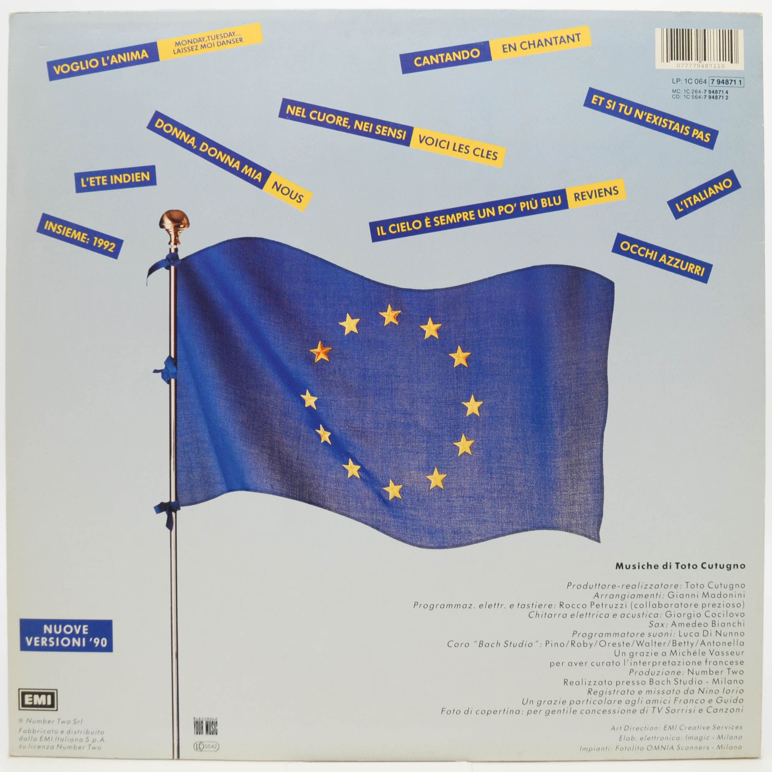 Toto Cutugno — Insieme: 1992, 1992