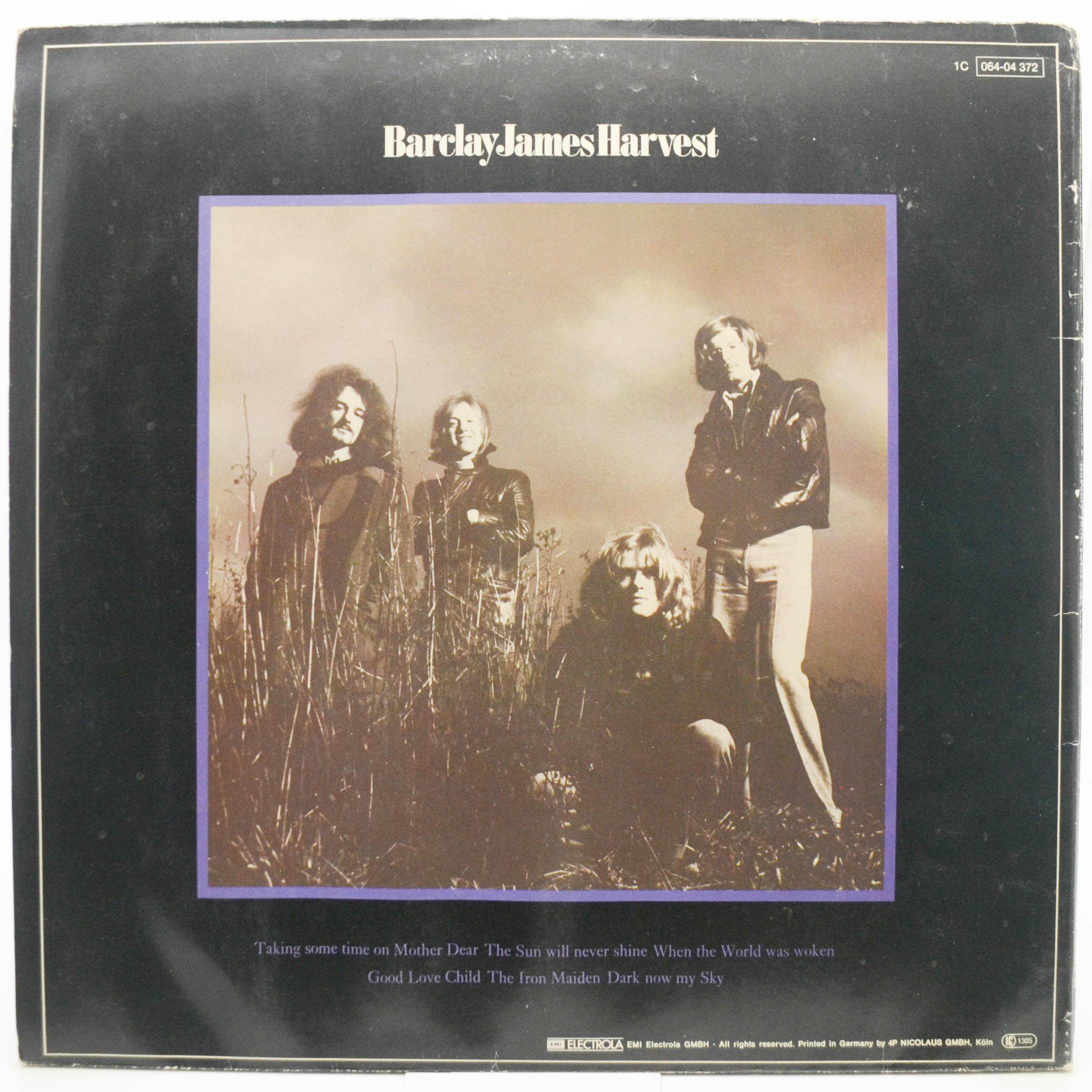 Виниловая пластинка Barclay James Harvest — Barclay James Harvest, 1970