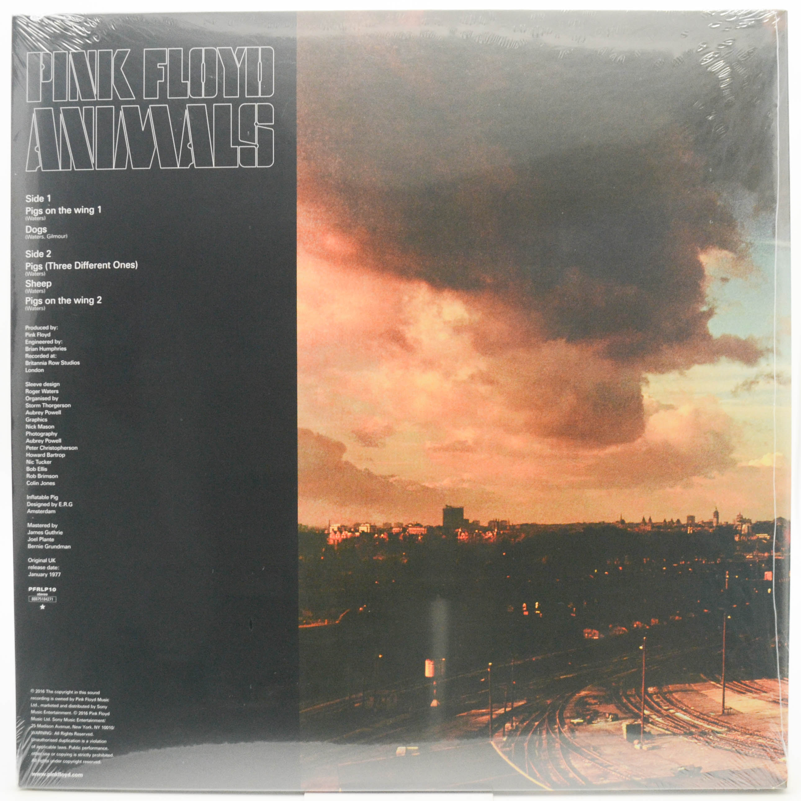 Виниловая пластинка Pink Floyd — Animals (USA), 1977