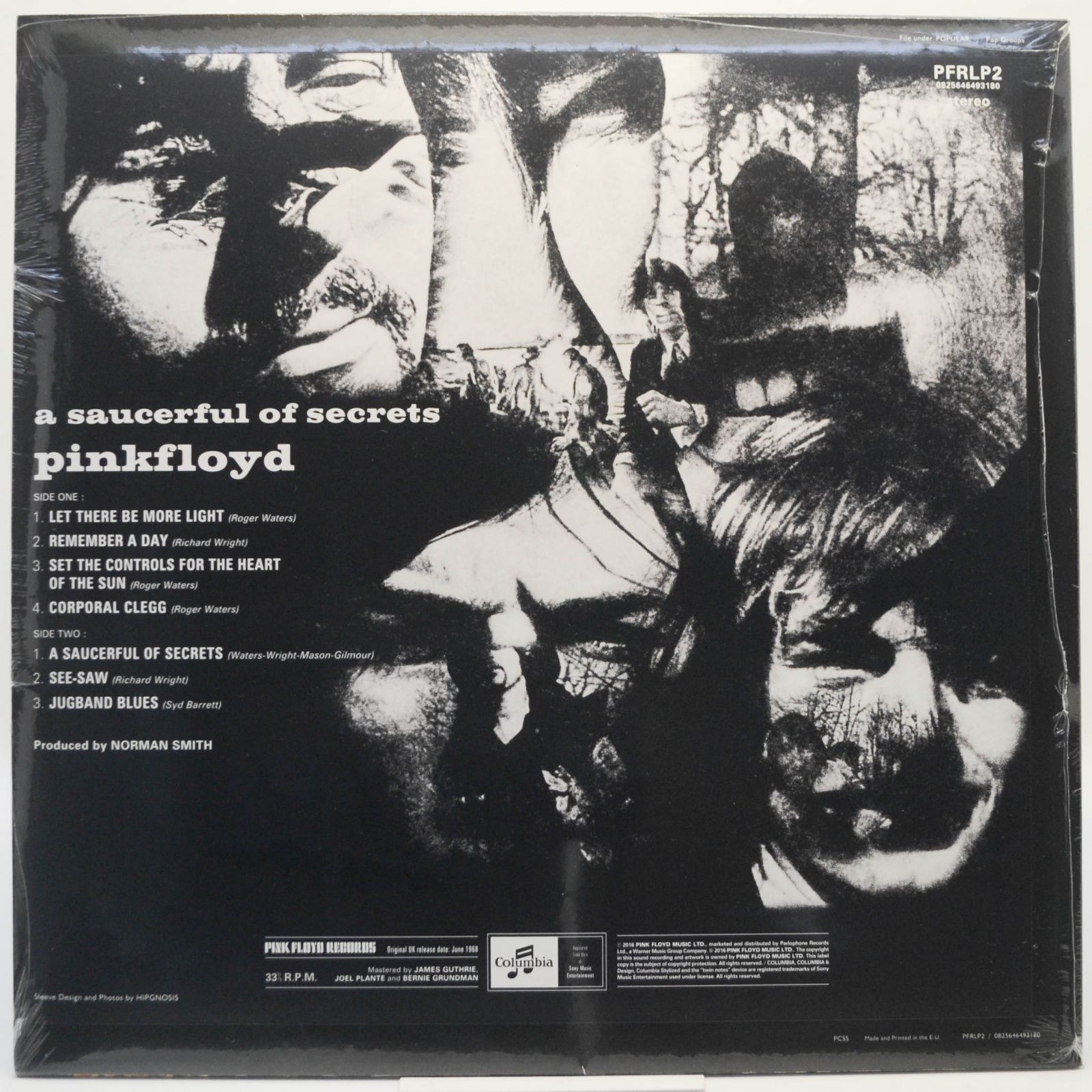 Виниловая пластинка Pink Floyd — A Saucerful Of Secrets, 1968