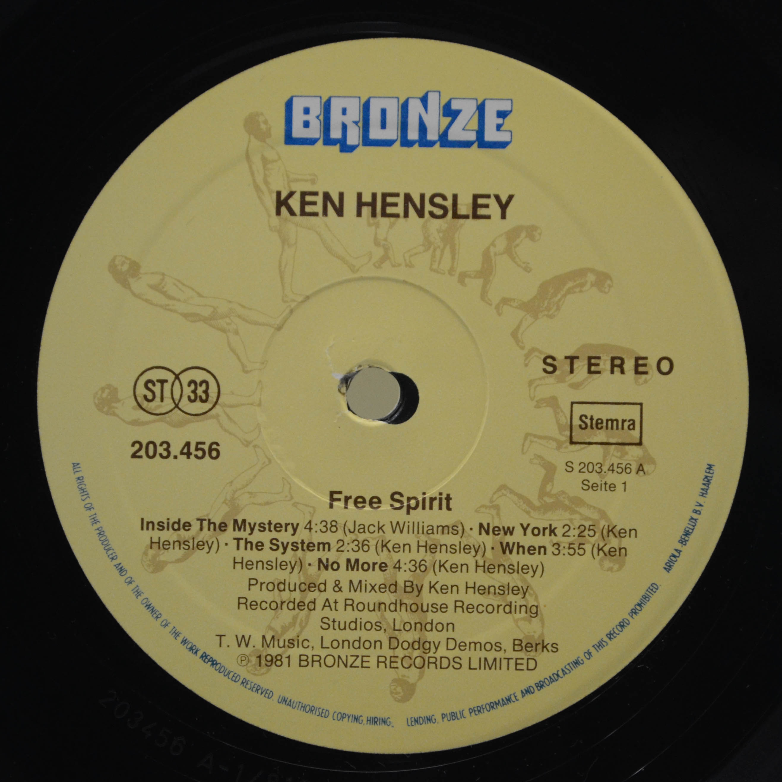Ken Hensley — Free Spirit, 1981