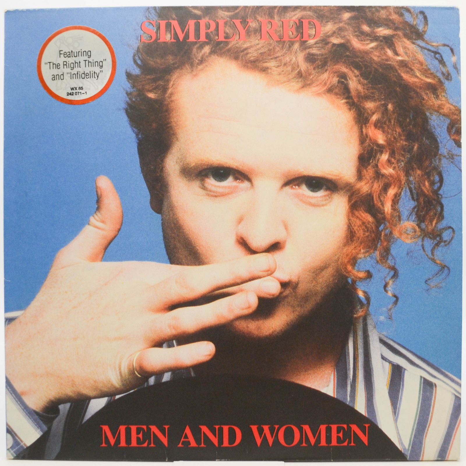 Виниловая пластинка Simply Red — Men And Women, 1987