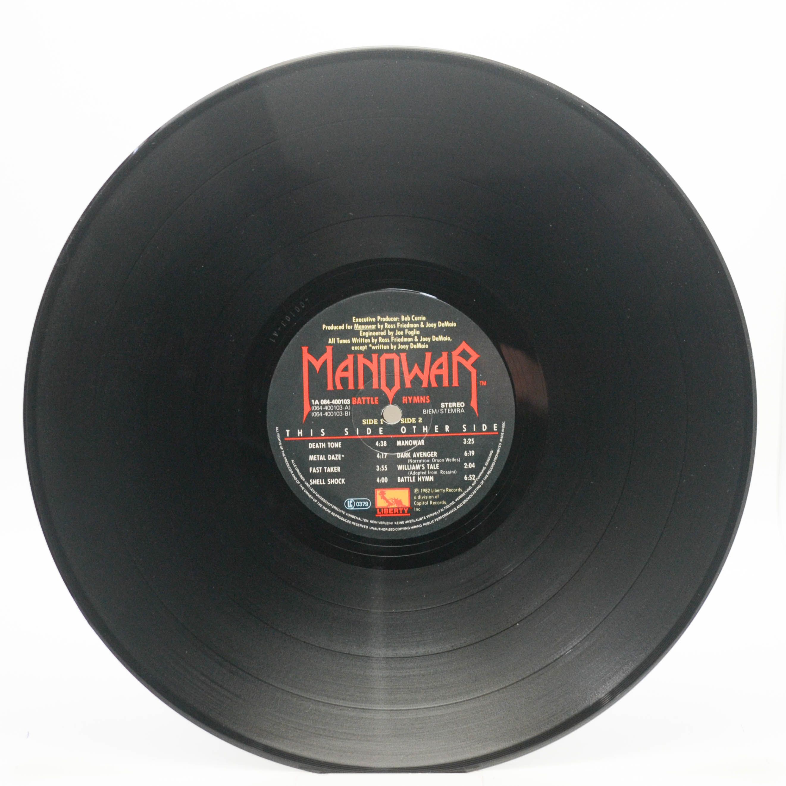 Manowar — Battle Hymns, 1982