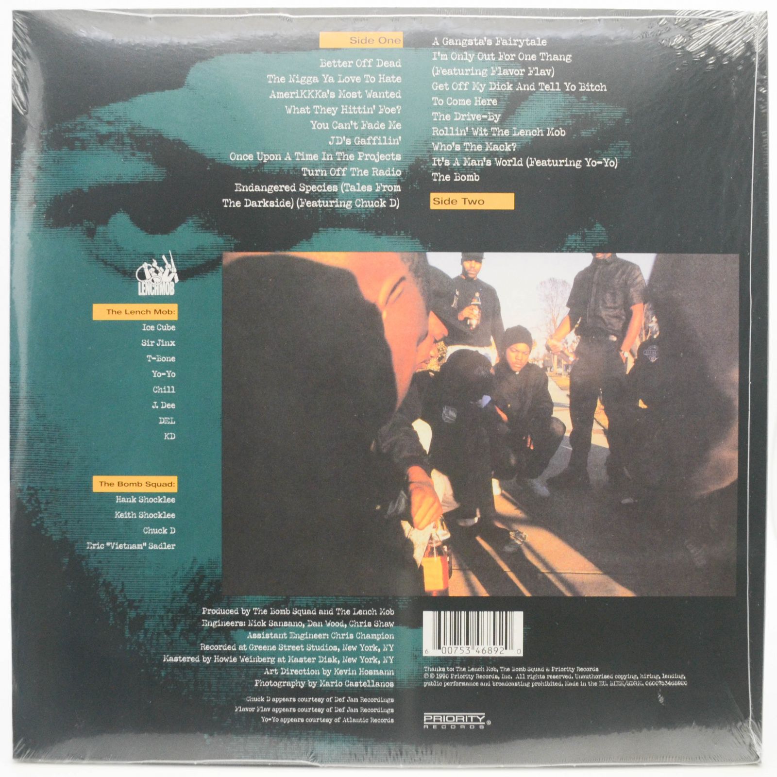 Виниловая пластинка Ice Cube — AmeriKKKa's Most Wanted, 1990