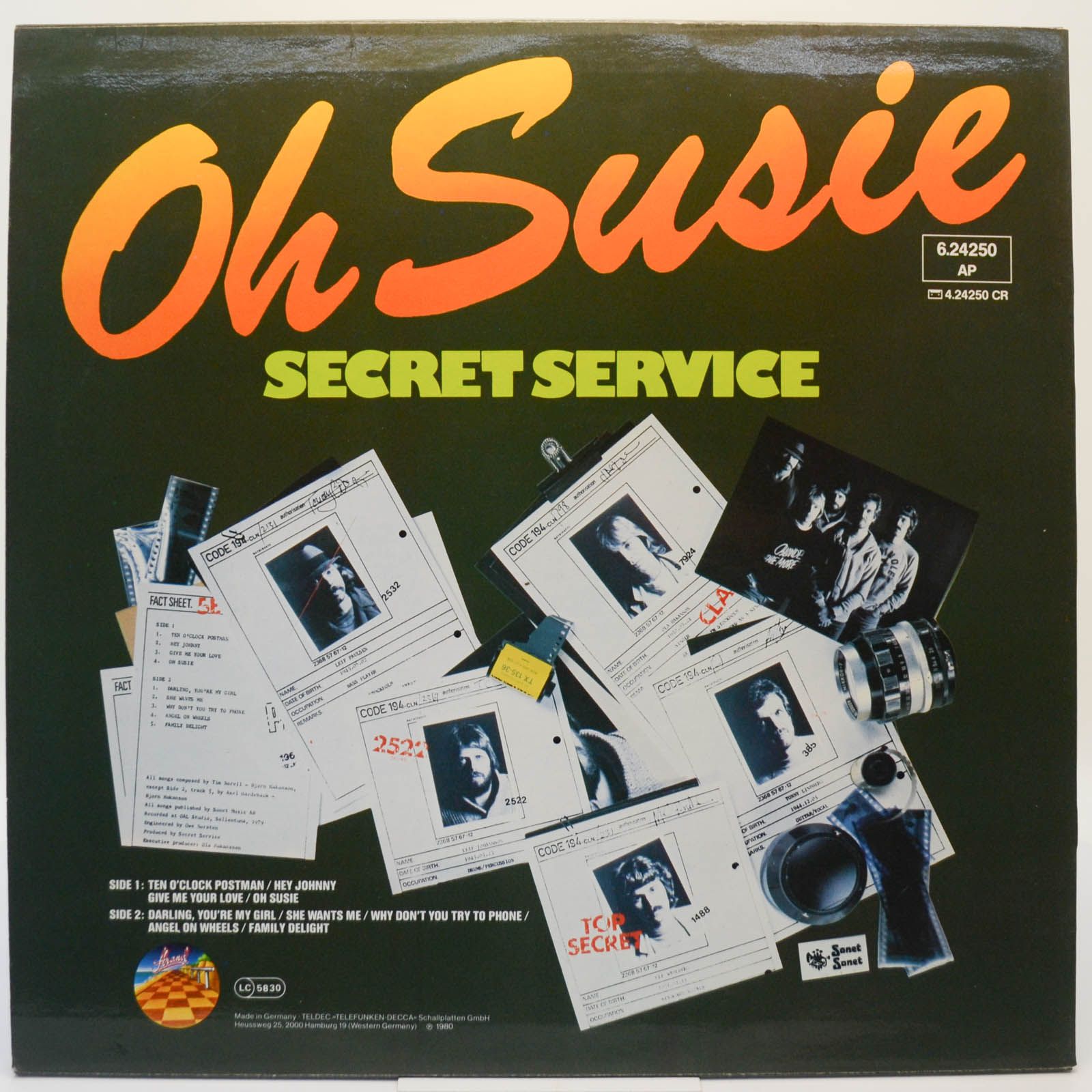 Secret Service — Oh Susie, 1979