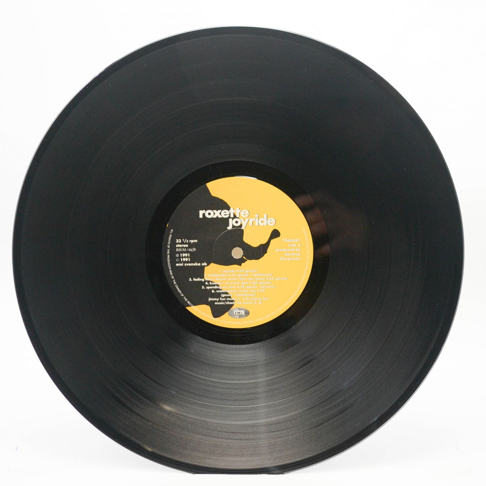 Roxette — Joyride (1-st, Sweden), 1991