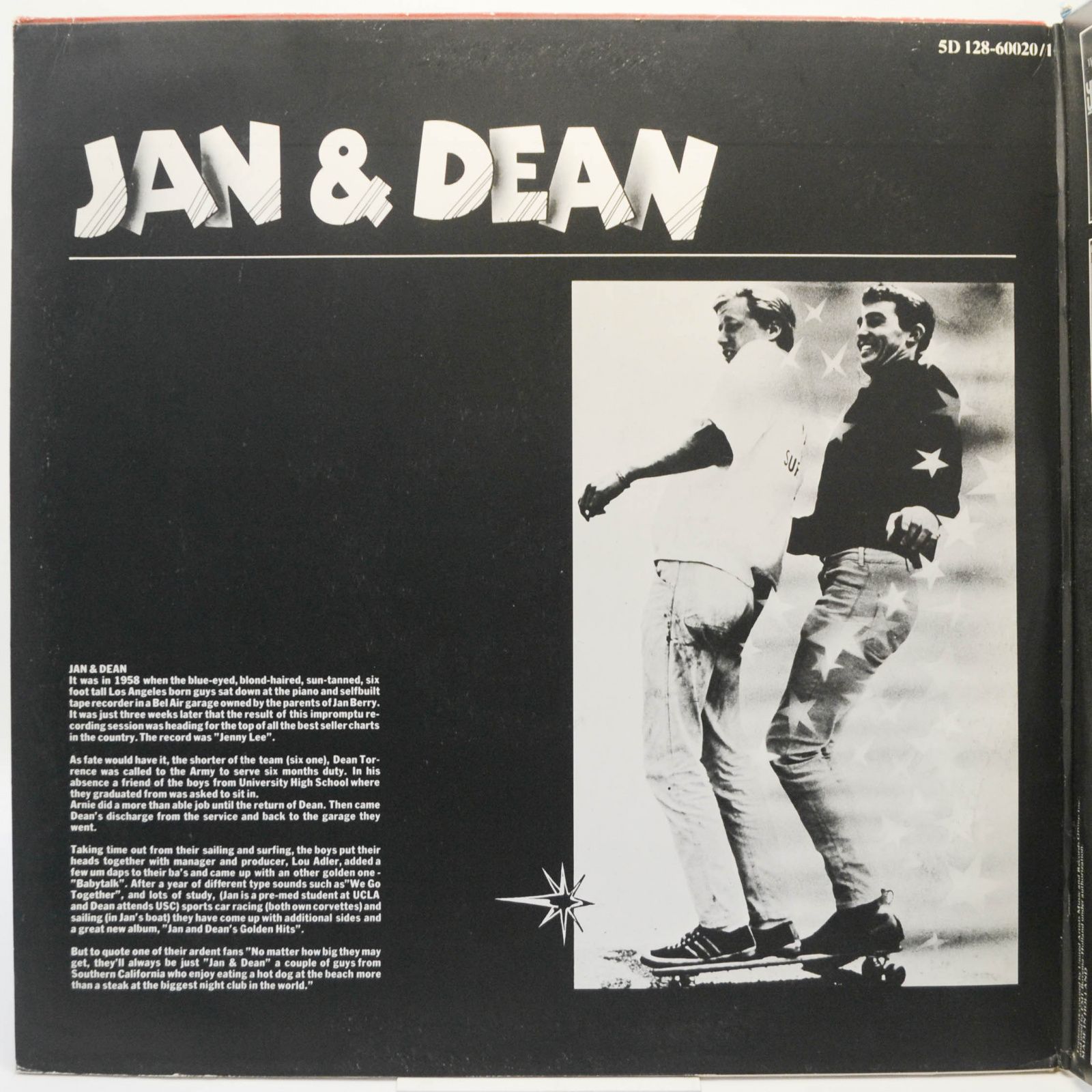 Виниловая пластинка Jan & Dean — Jan & Dean (2LP), 19??