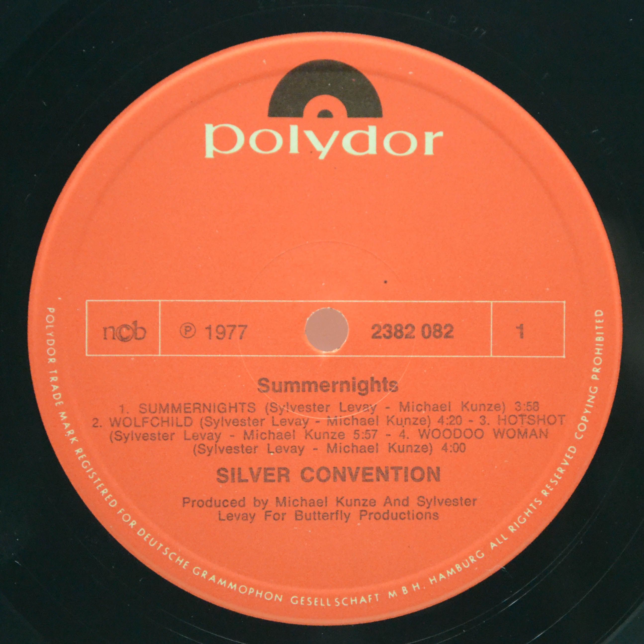 Виниловая пластинка Silver Convention — Summernights, 1977