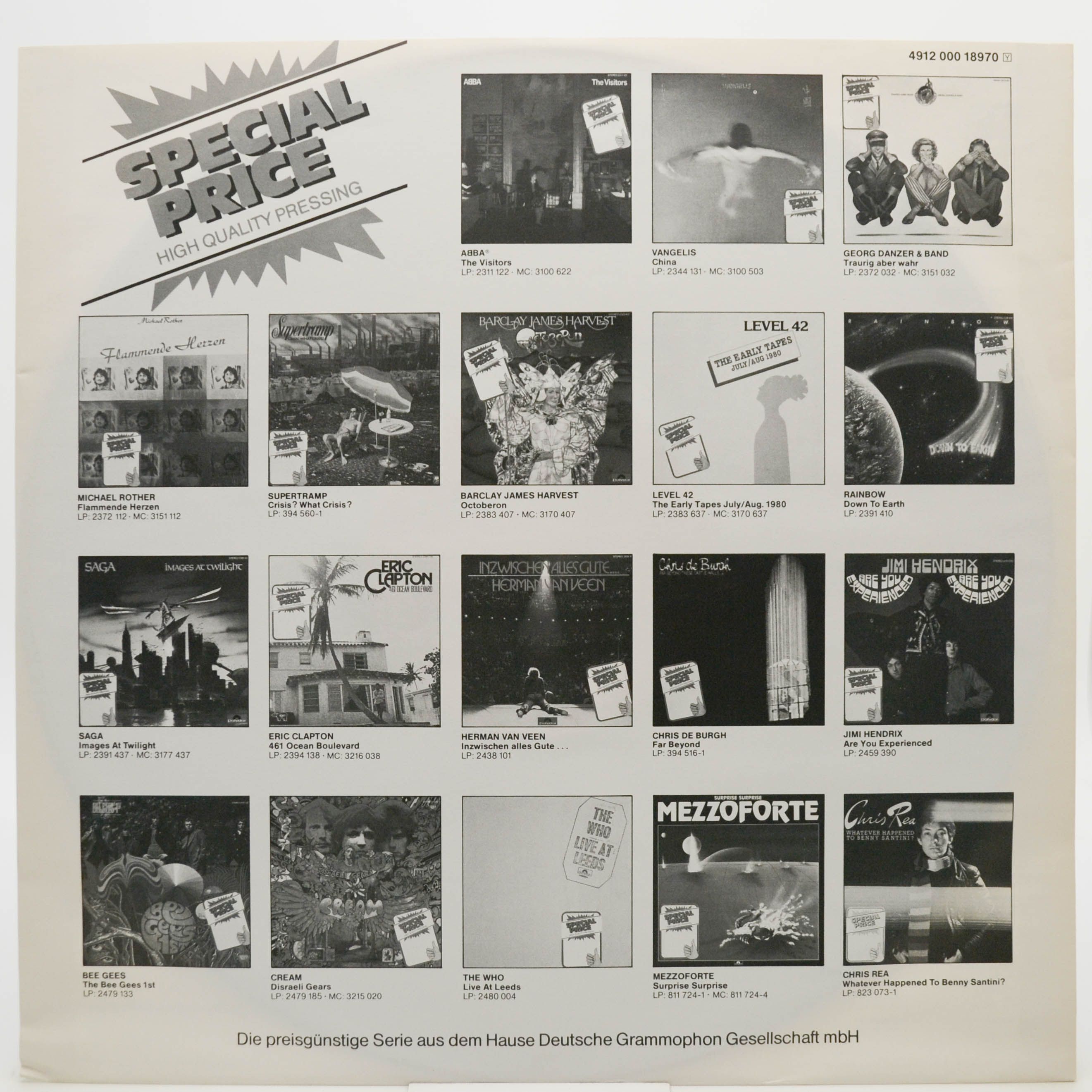 Виниловая пластинка Barclay James Harvest — Time Honoured Ghosts, 1975