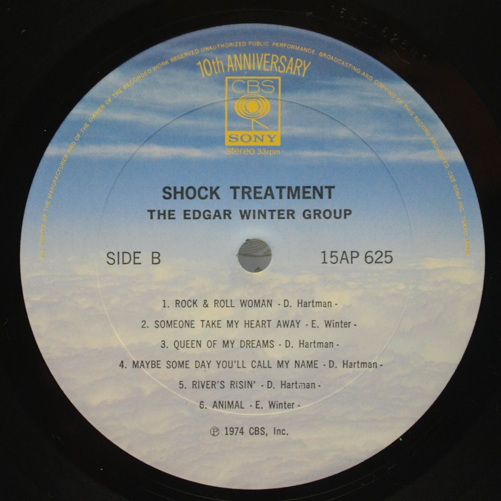 Виниловая пластинка Edgar Winter Group — Shock Treatment, 1978