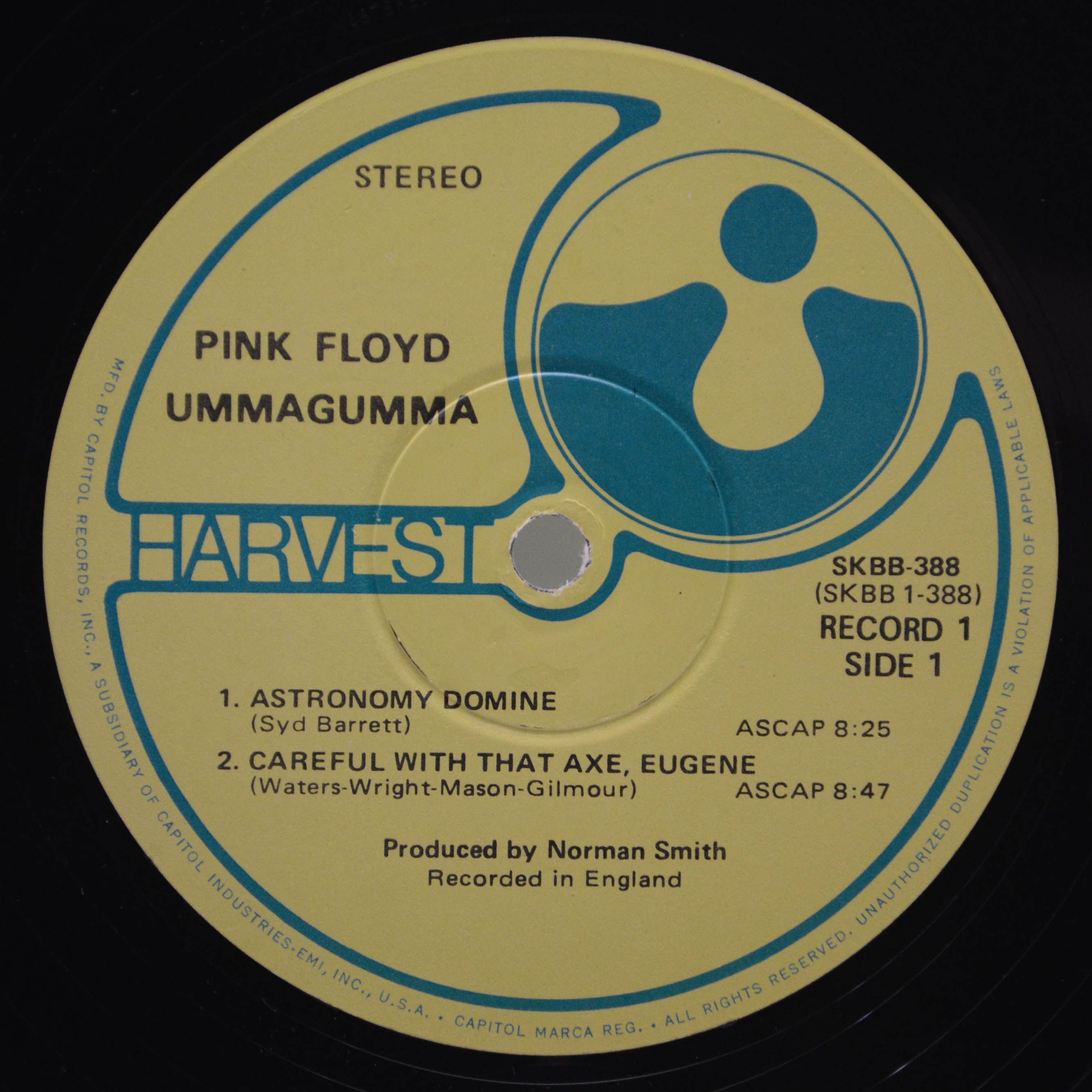 Виниловая пластинка Pink Floyd — Ummagumma (2LP, USA), 1969