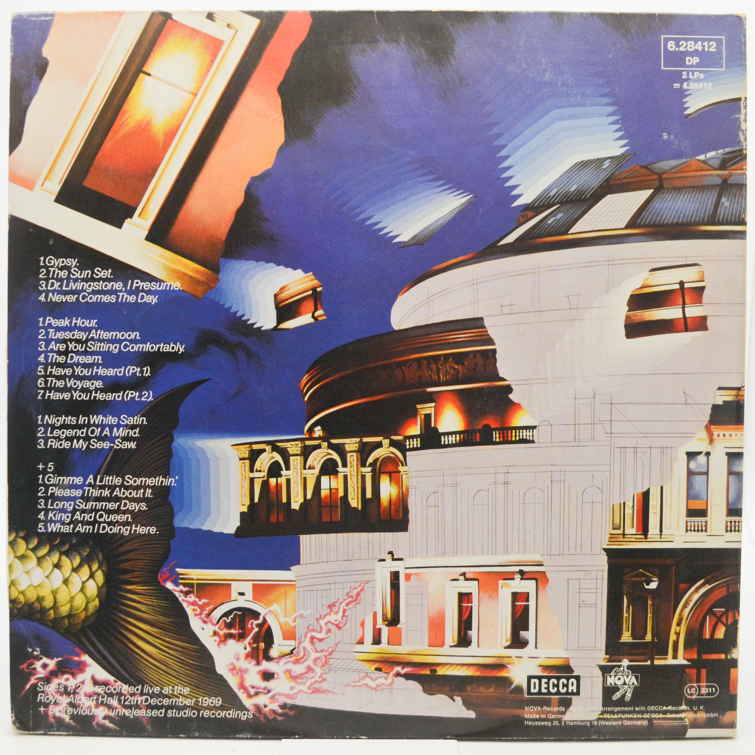 Виниловая пластинка Moody Blues — Caught Live +5 (2LP), 1977